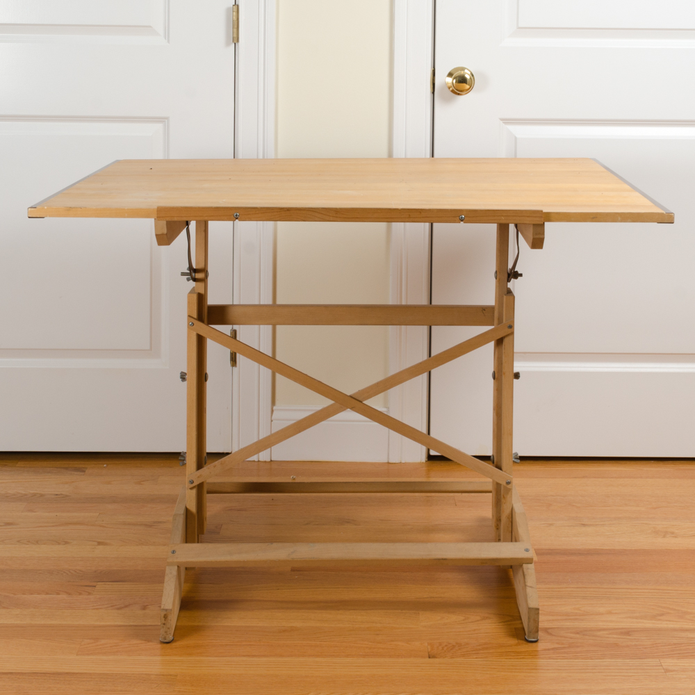 Wooden Drafting Table