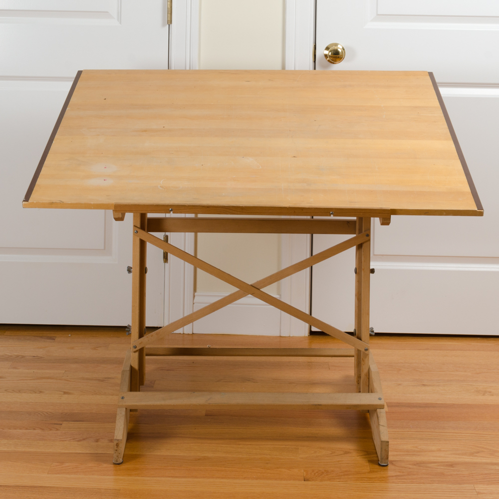 Wooden Drafting Table