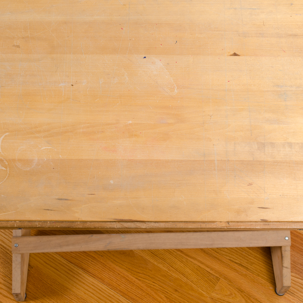 Wooden Drafting Table