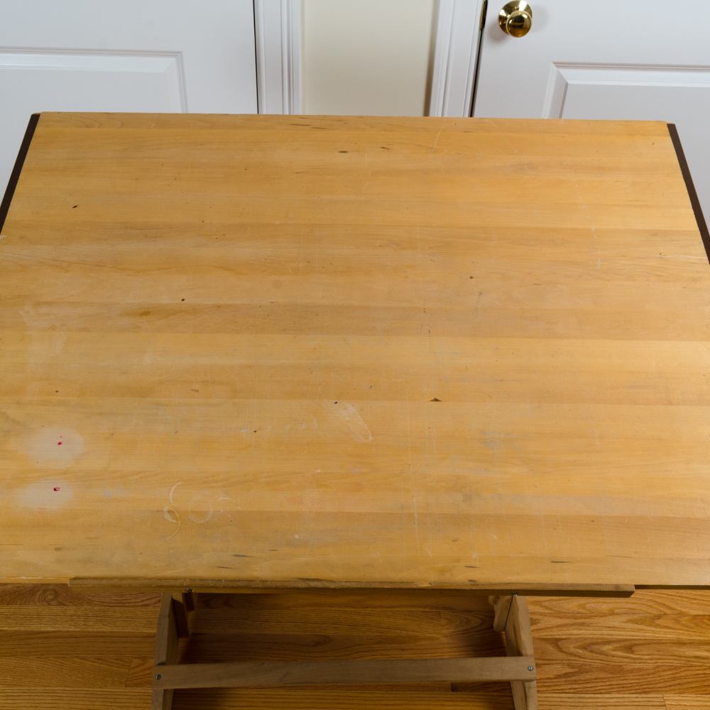 Wooden Drafting Table