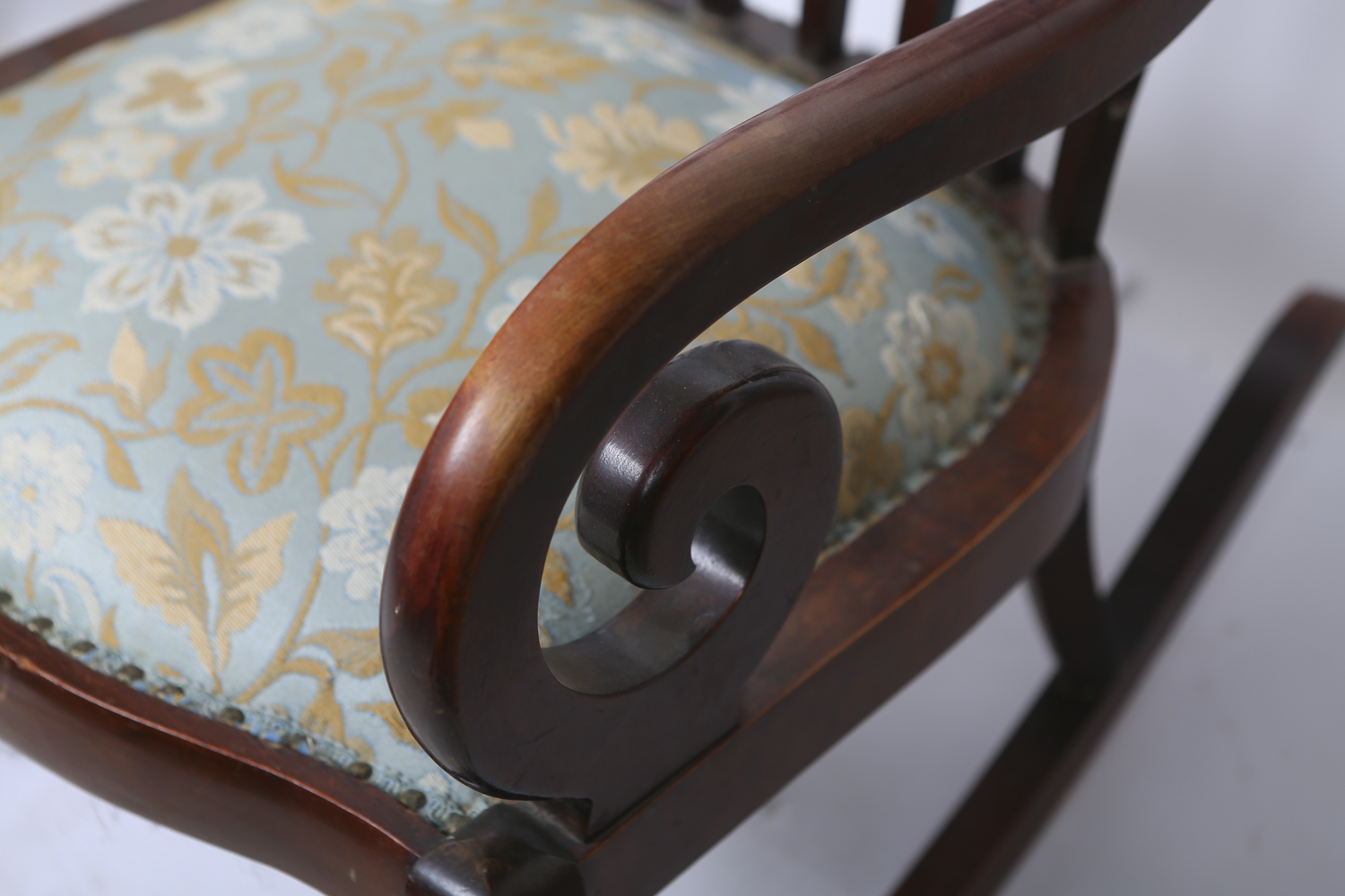 Vintage Mahogany Rocking Chair