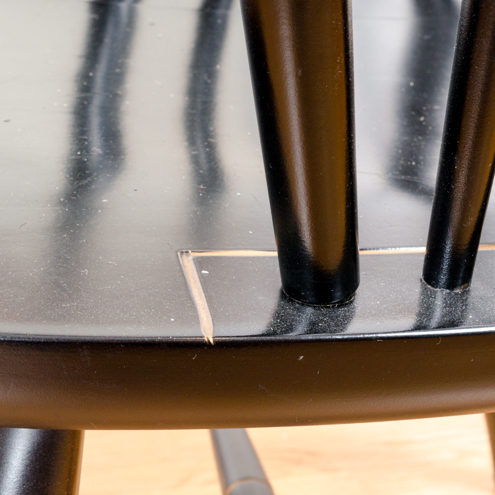 Windsor Style Wooden Office Chair