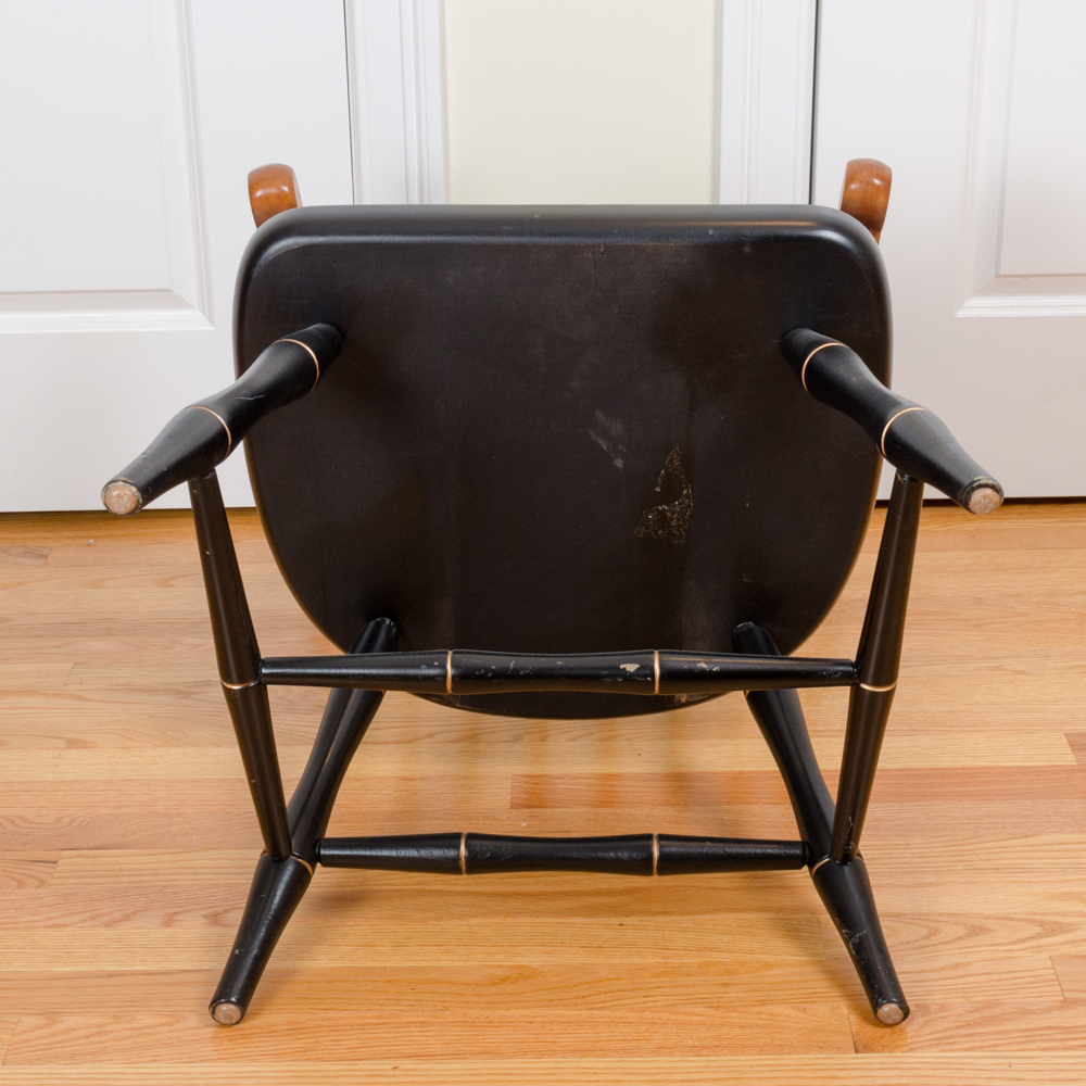 Windsor Style Wooden Office Chair