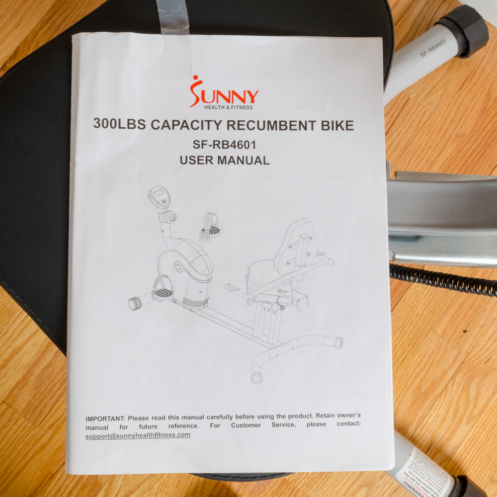 Sunny Recumbent Bike