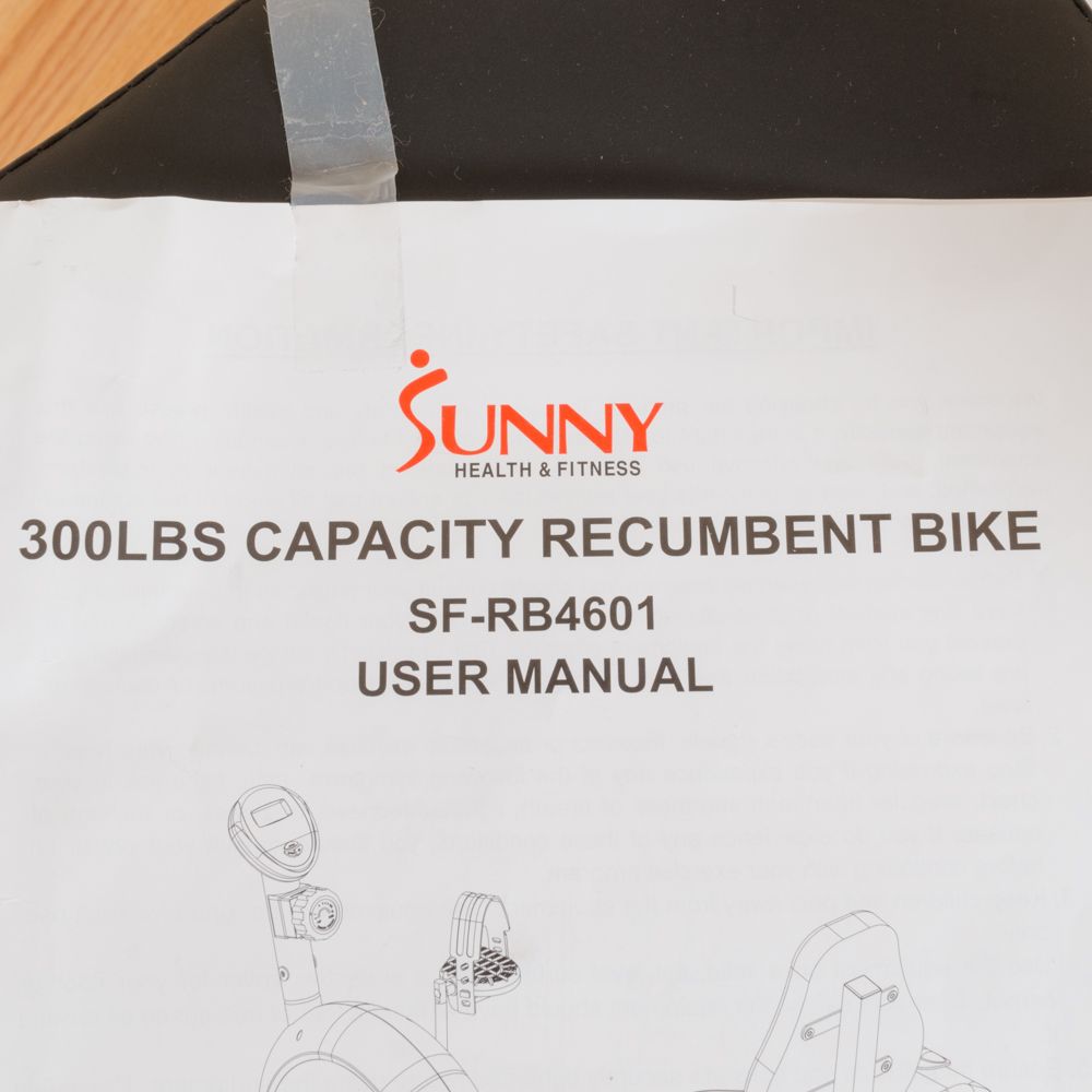 Sunny Recumbent Bike