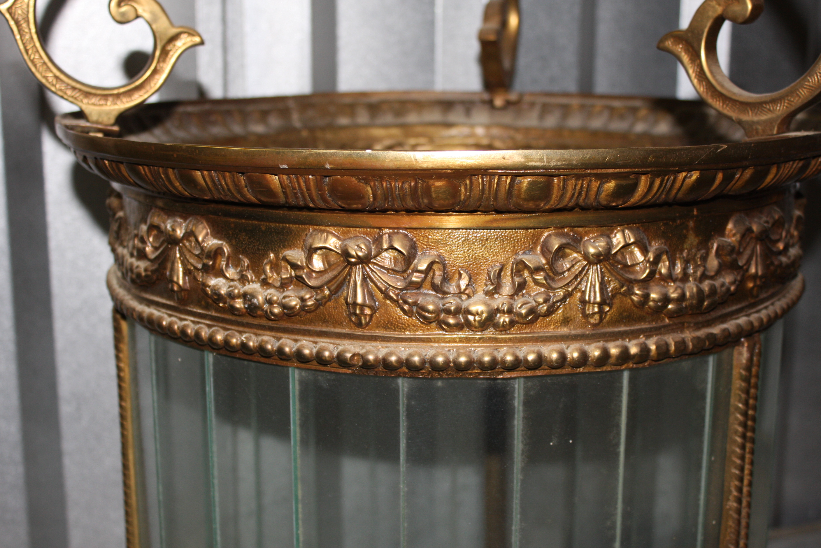 Gold Tone Pedant Light Shade