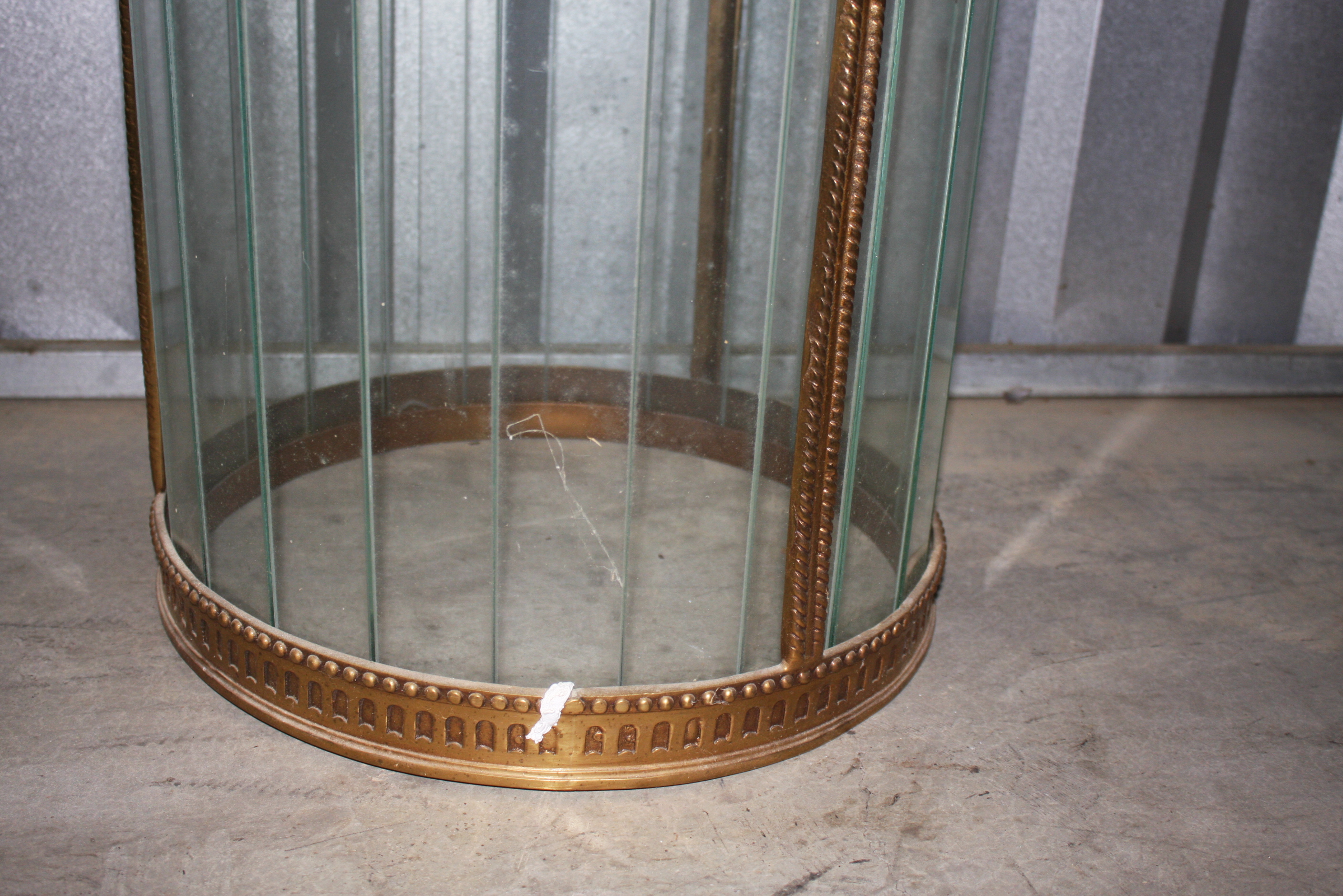 Gold Tone Pedant Light Shade