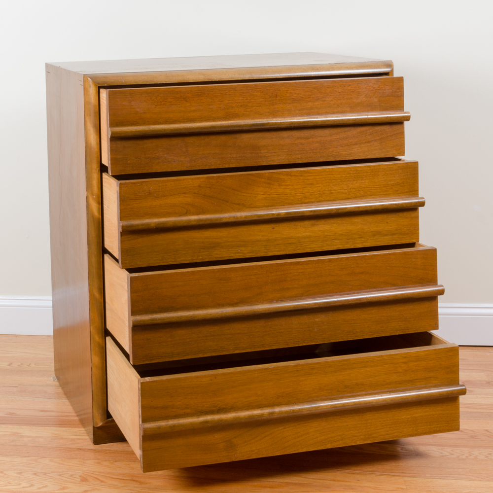 Mid Century Modern Chest of Drawers by T.H. Robsjohn-Gibbings for Widdicomb
