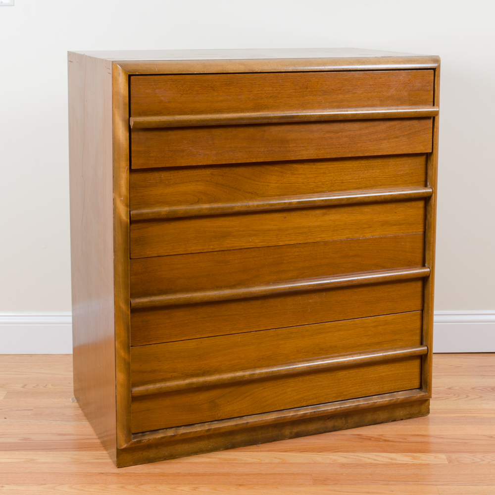 Mid Century Modern Chest of Drawers by T.H. Robsjohn-Gibbings for Widdicomb