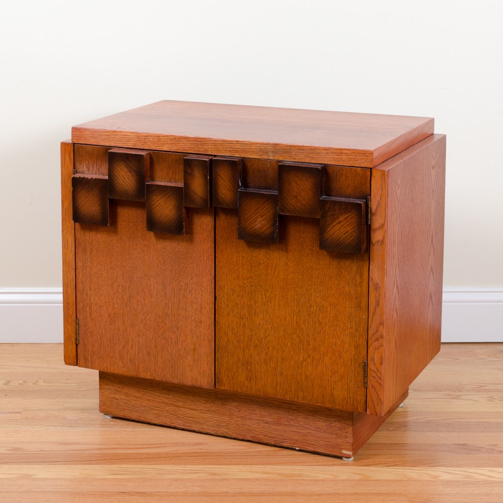 Vintage Brutalist Nightstands