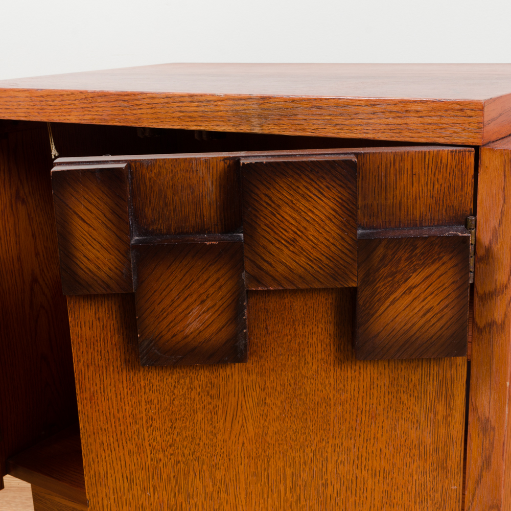 Vintage Brutalist Nightstands
