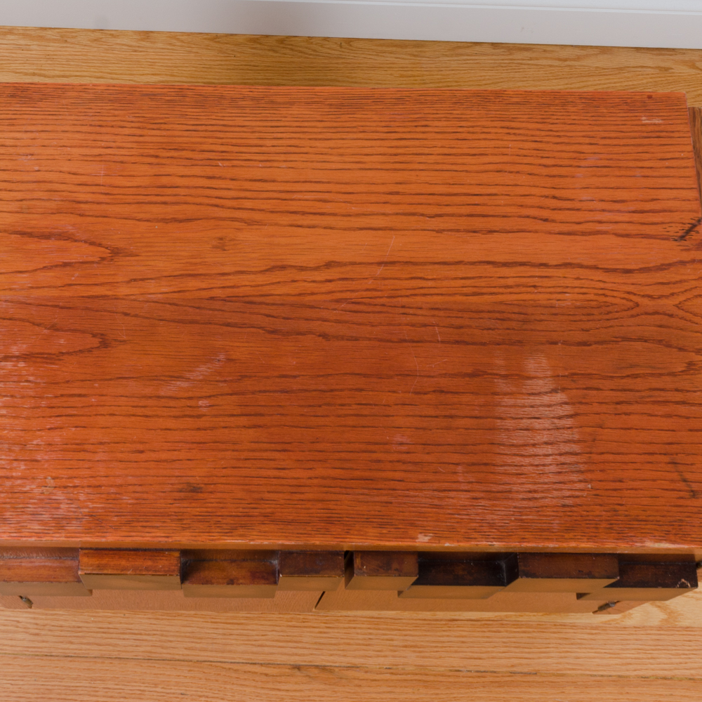 Vintage Brutalist Nightstands