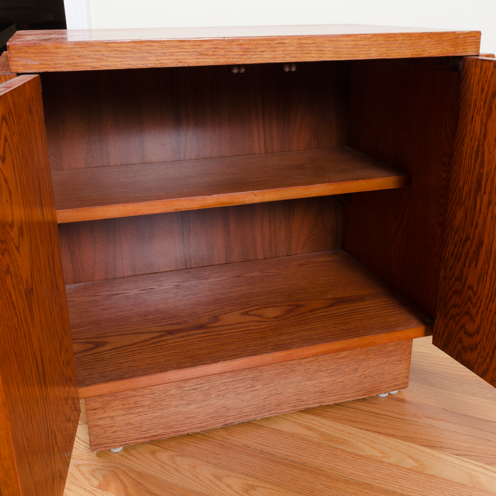 Vintage Brutalist Nightstands