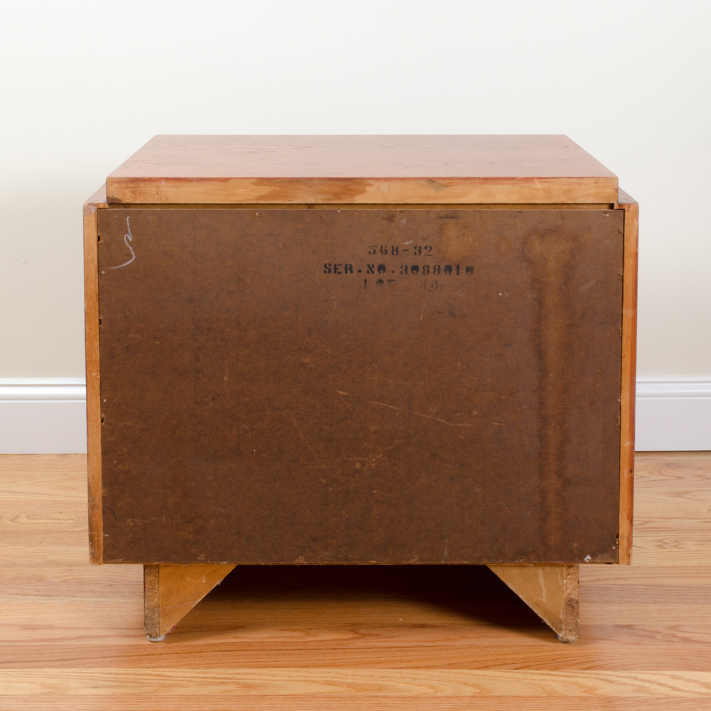 Vintage Brutalist Nightstands