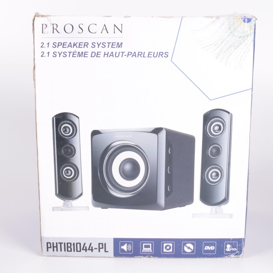 Proscan  2.1 Speaker System