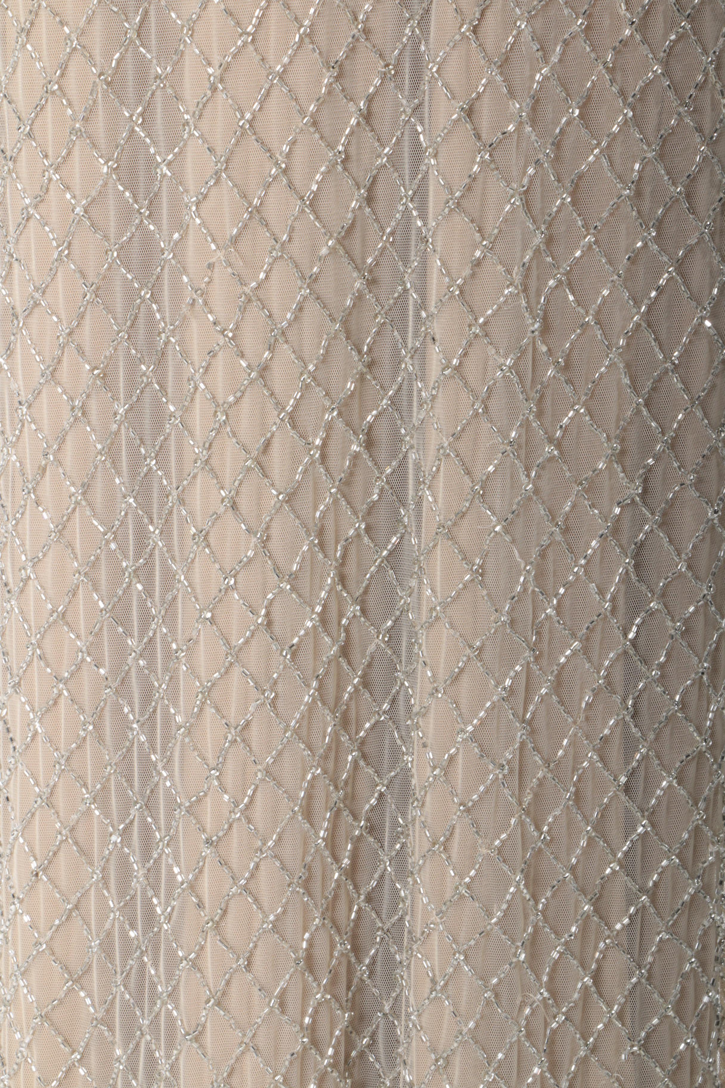 Aidan Mattox Beaded Evening Gown