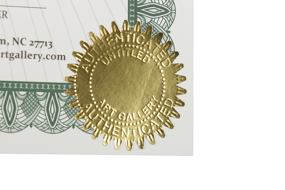 Andy Warhol Limited Edition Serigraph with Diamond Dust "Santa Claus"