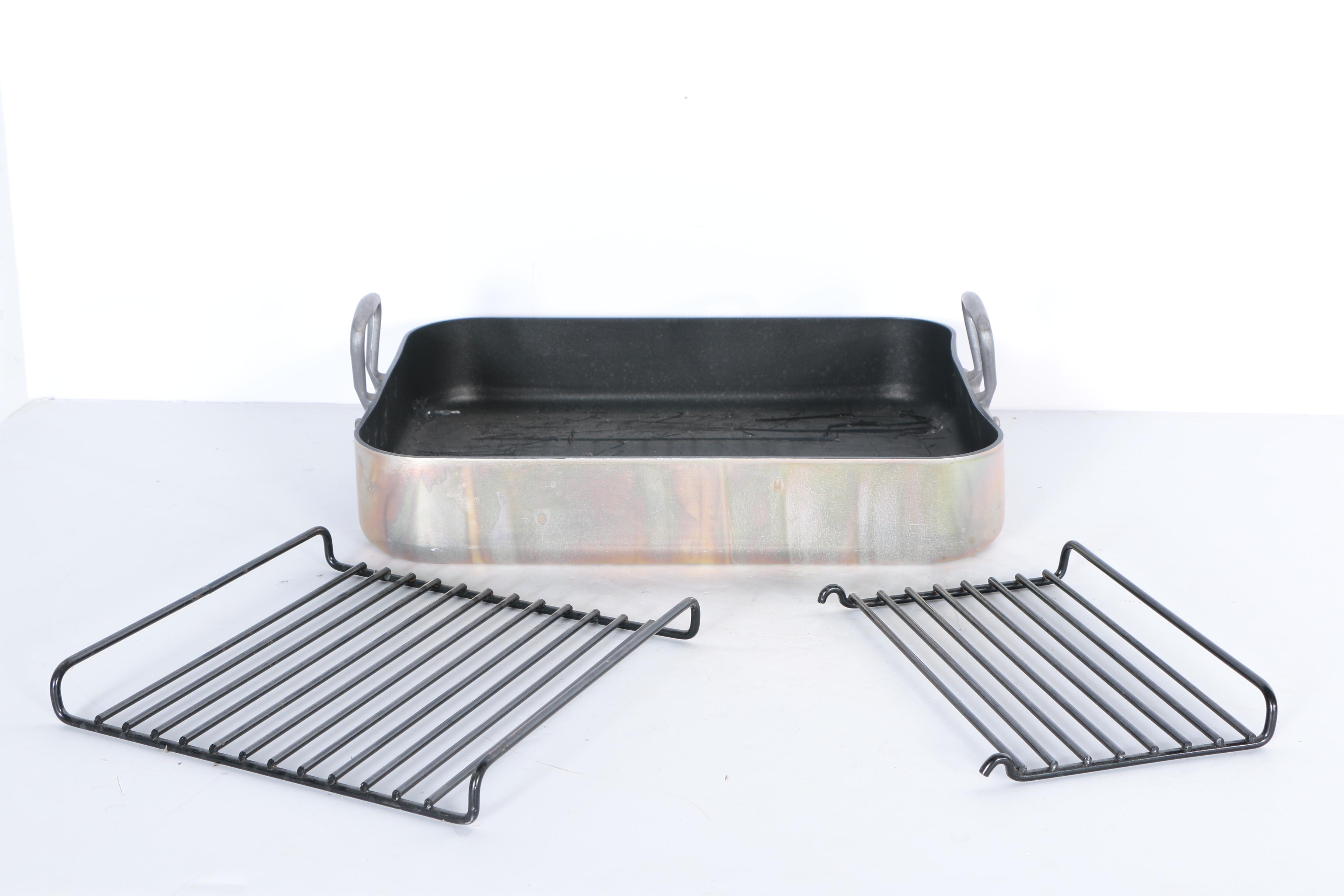 Large Teflon Coated Roasting Pan