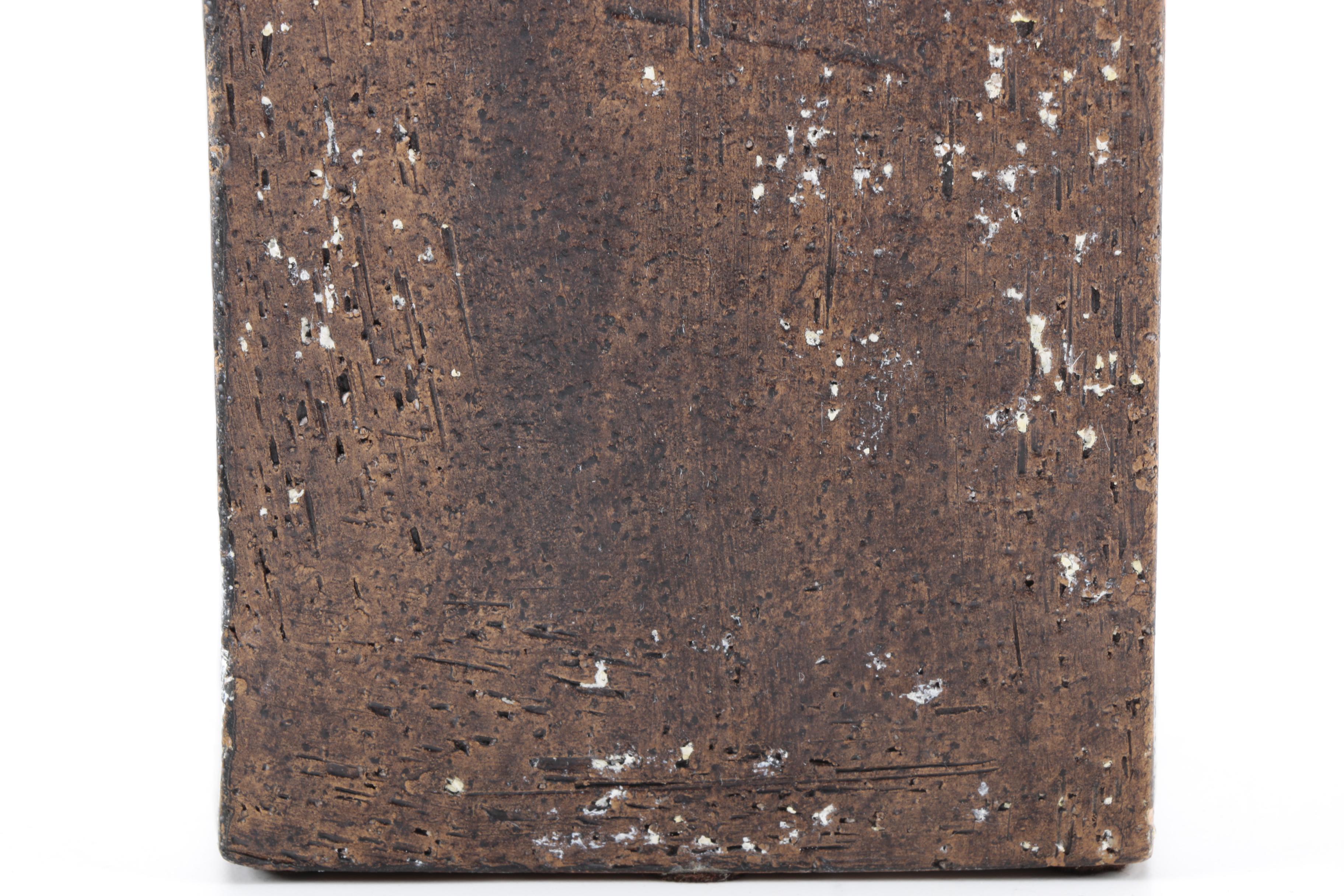 Hand Built Stoneware Bottle Vase