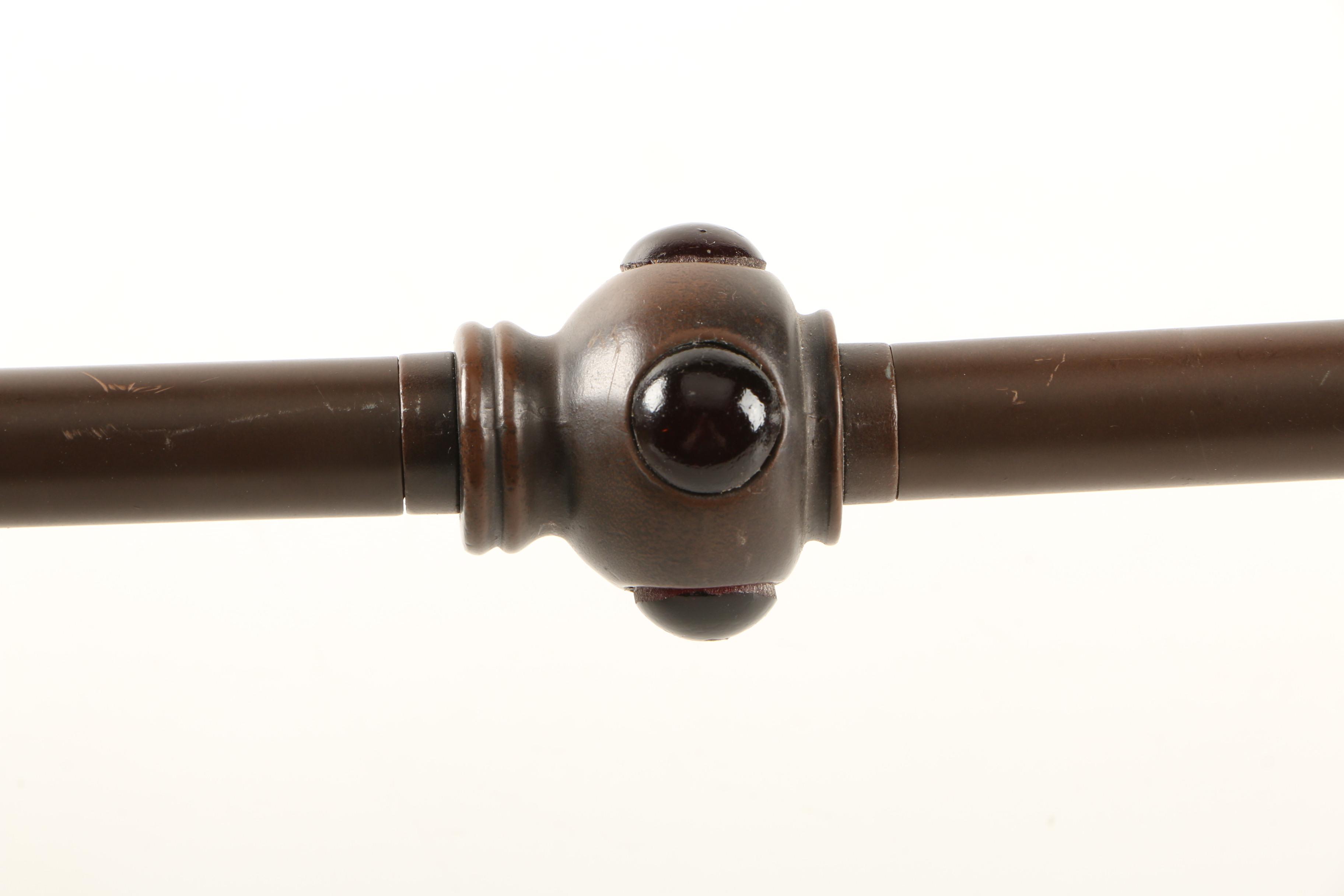 Stained Glass Hanging Pendant Light and Brown's Mule Chewing Tobacco Mold