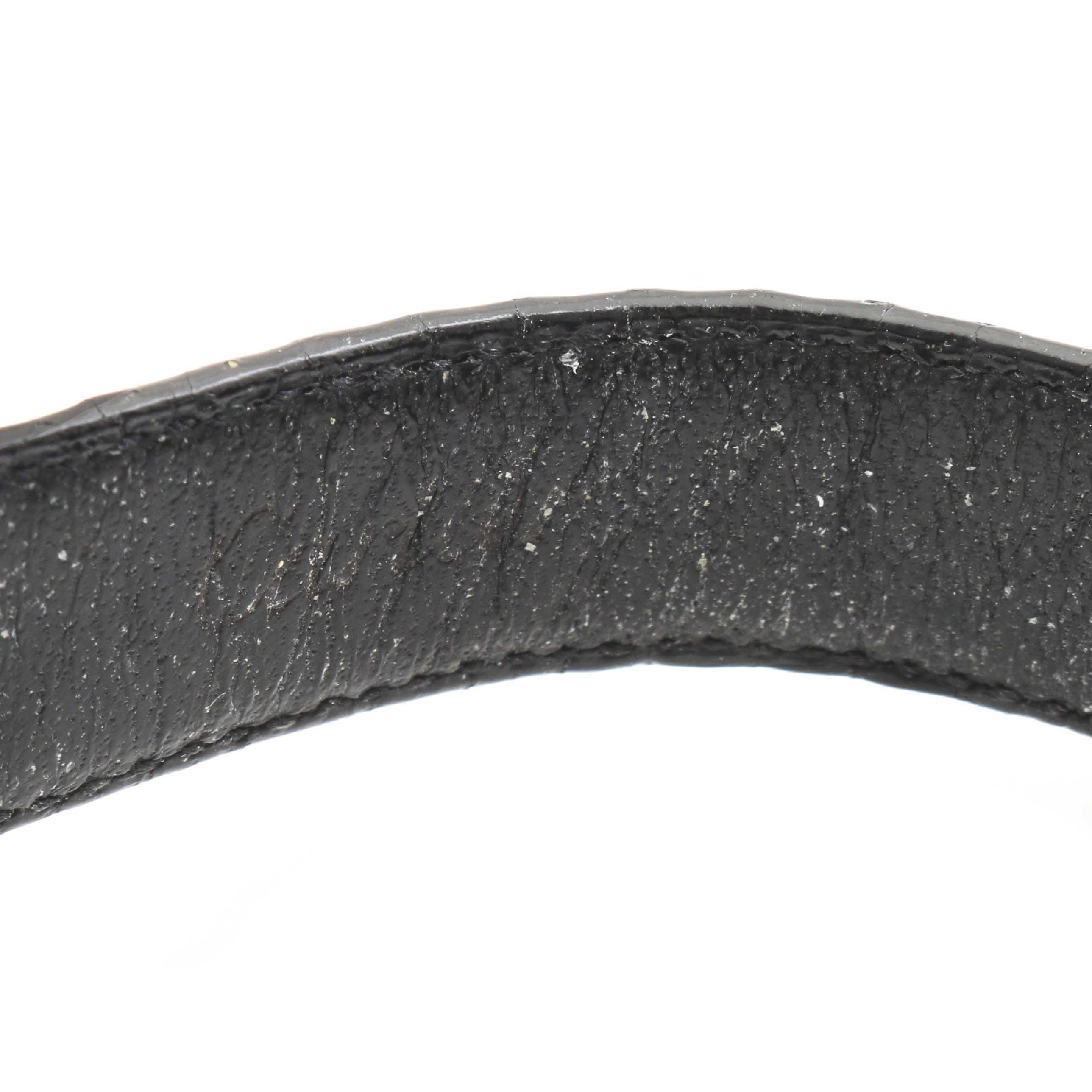 Bulova Stainless Steel and Leather Watch