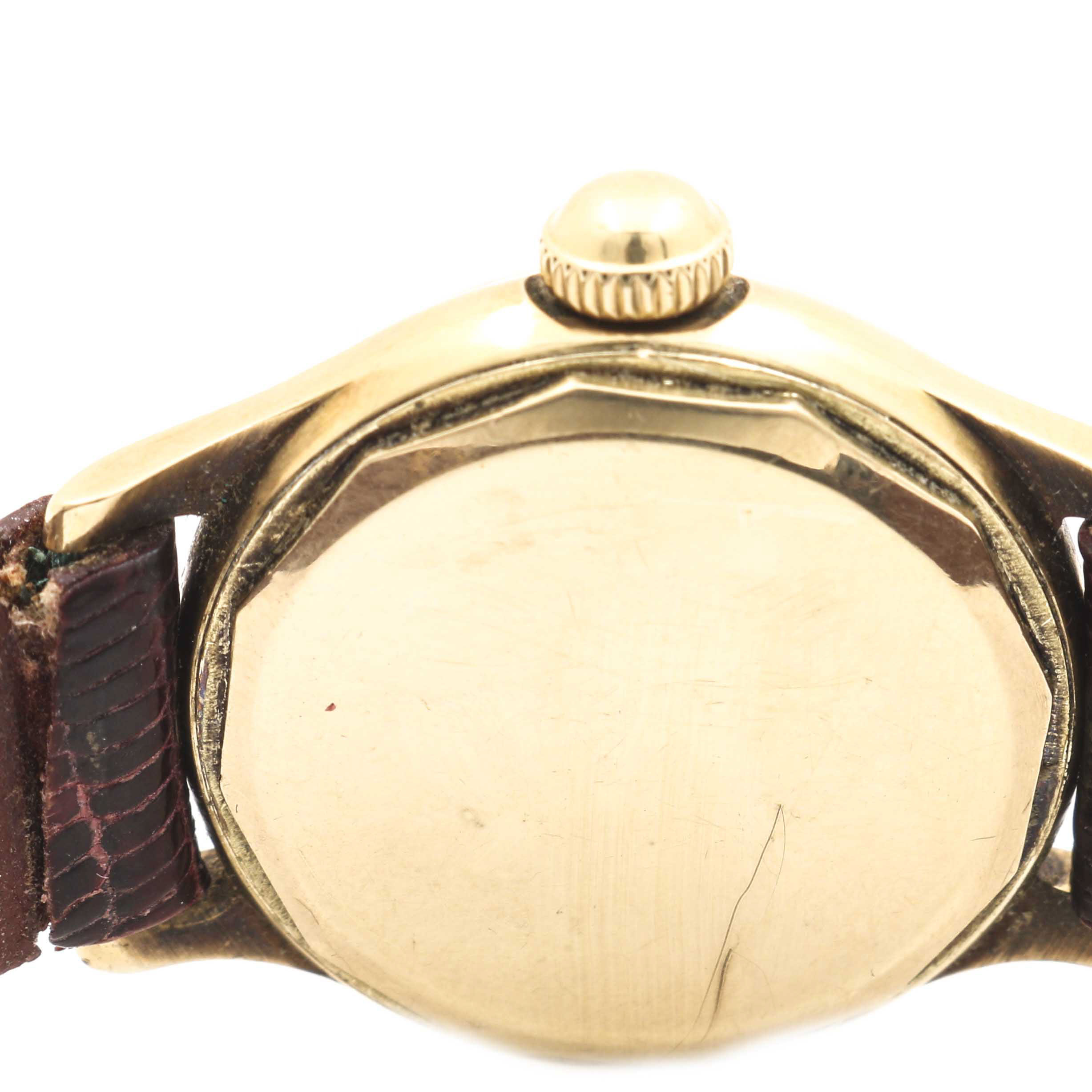 Abercrombie & Fitch Shipmate 14K Yellow Gold Watch