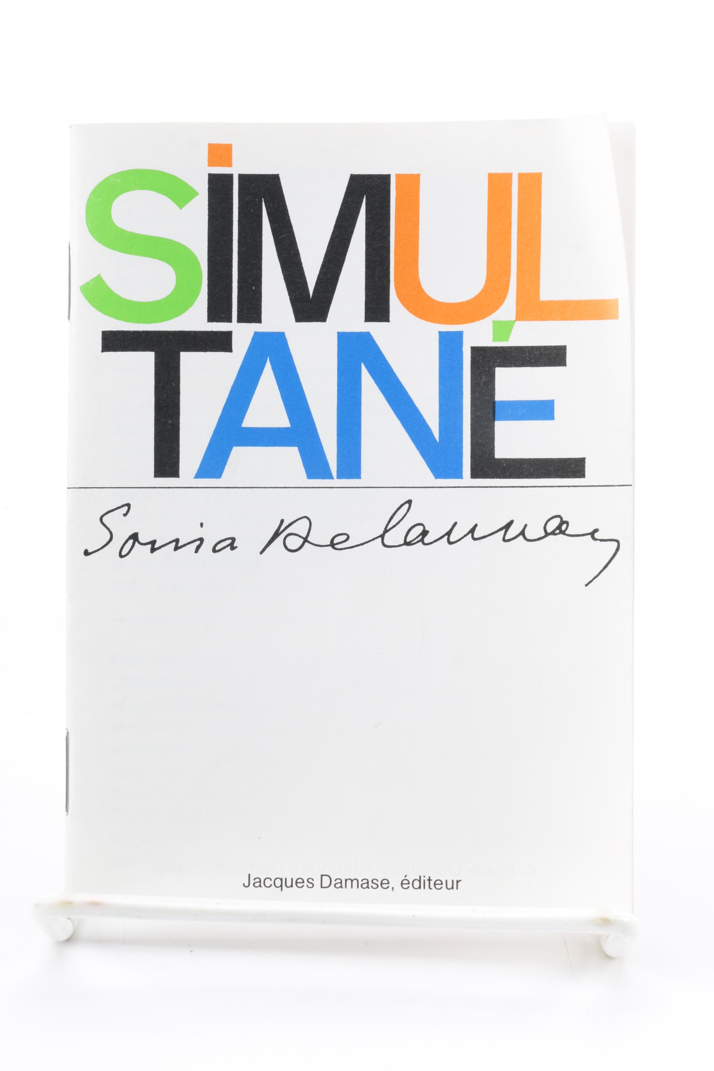 Simultane Bridge Playing Cards Designed by Sonia Delaunay