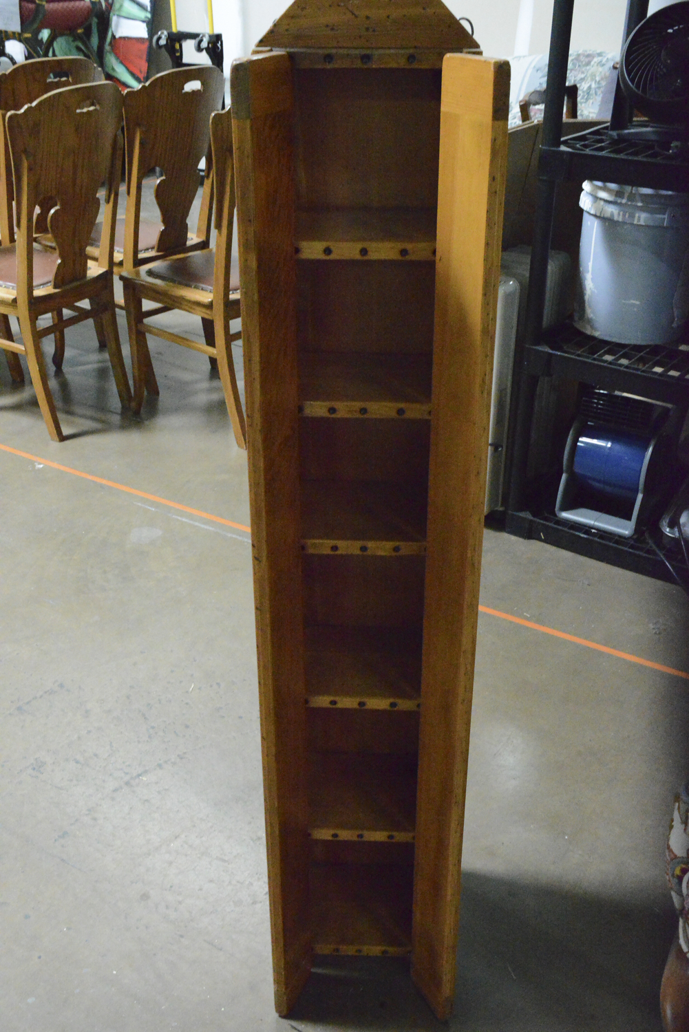 Folk Art Style Cabinet