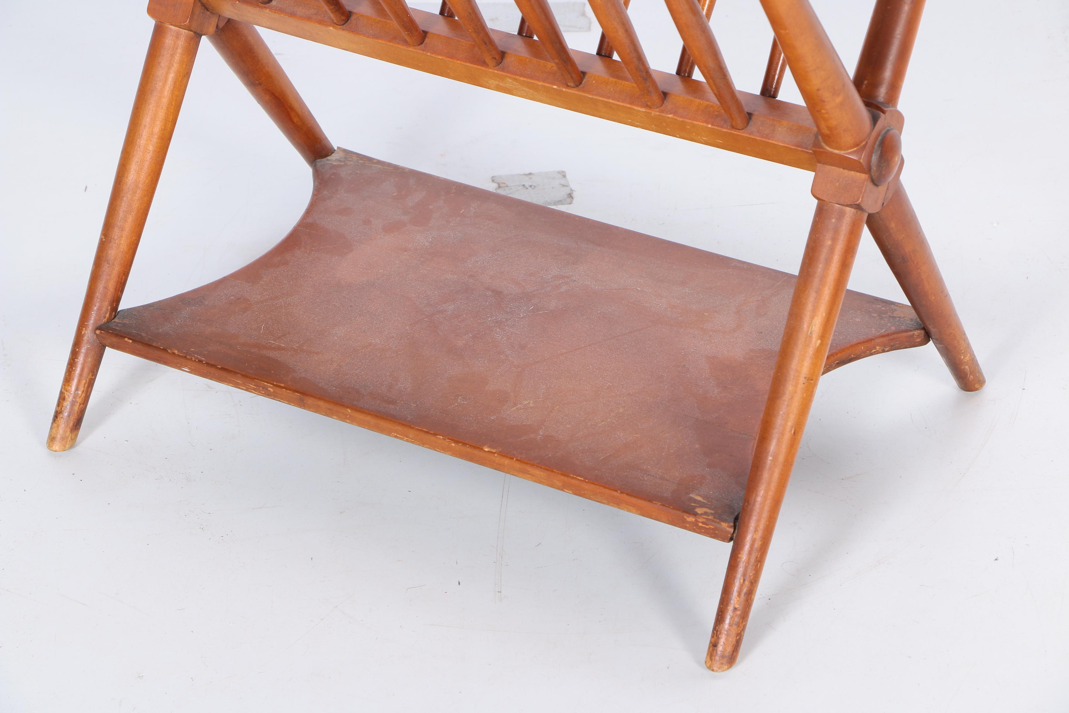 Mid Century Modern Robsjohn Gibbings Magazine Stand for Widdicomb