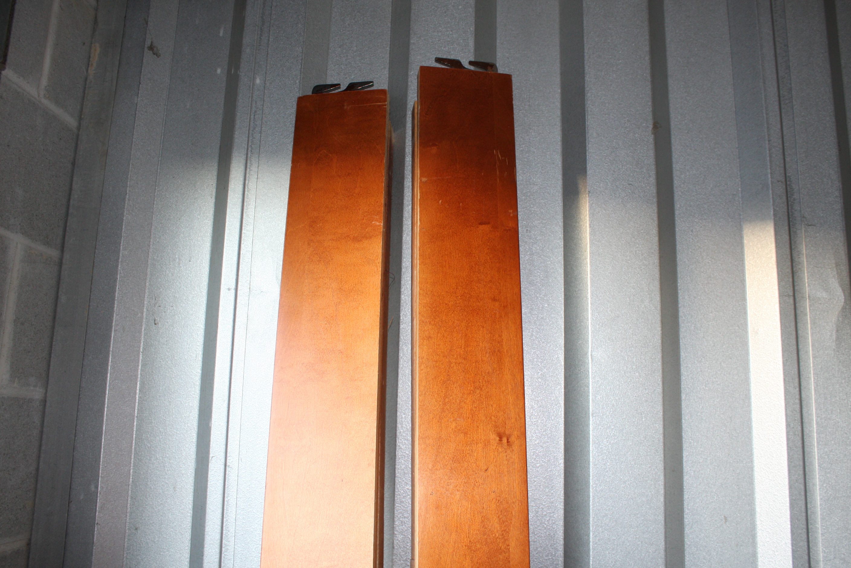 Sleigh Style Cherry Queen Size Bed Frame