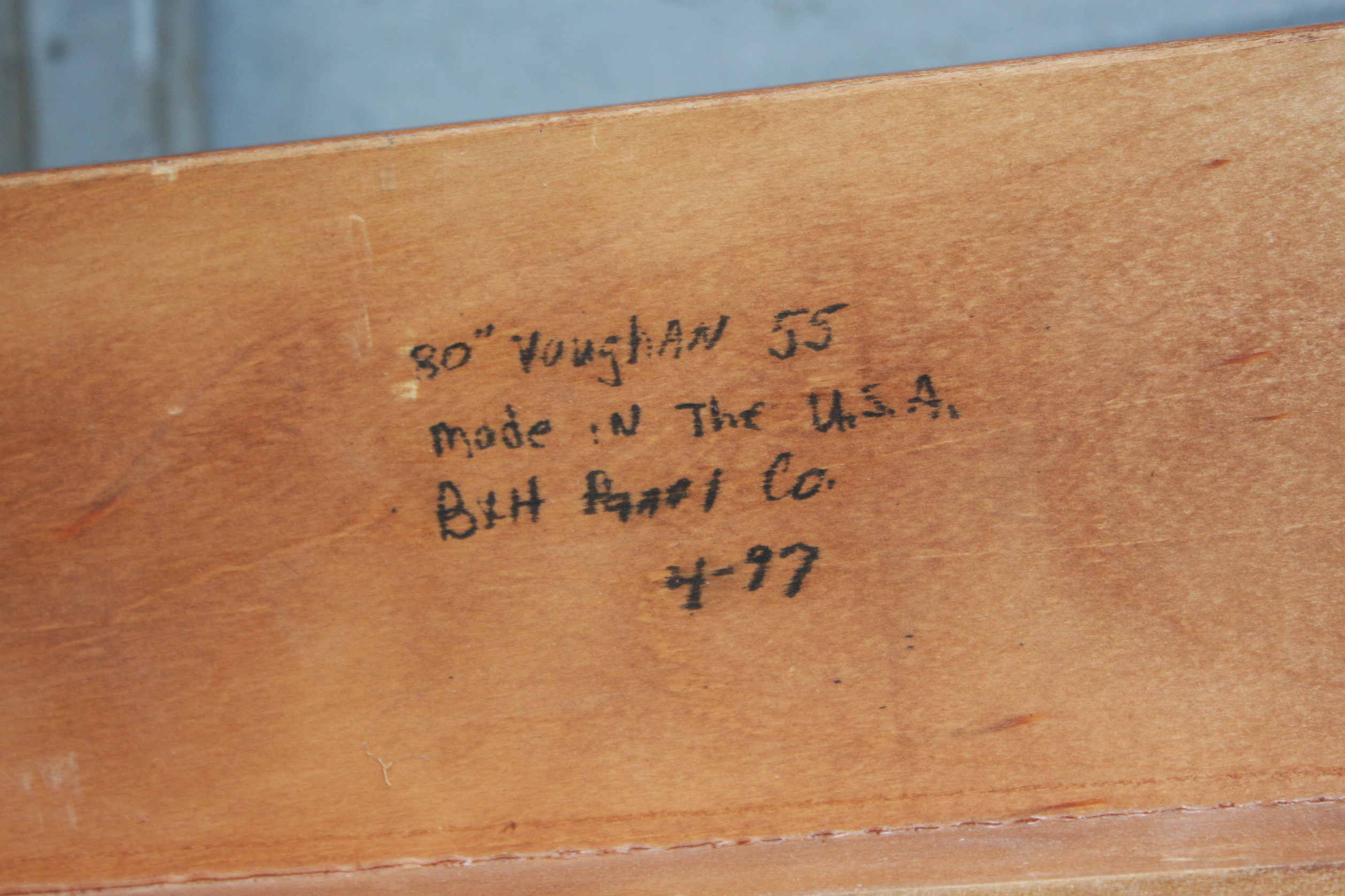 Sleigh Style Cherry Queen Size Bed Frame