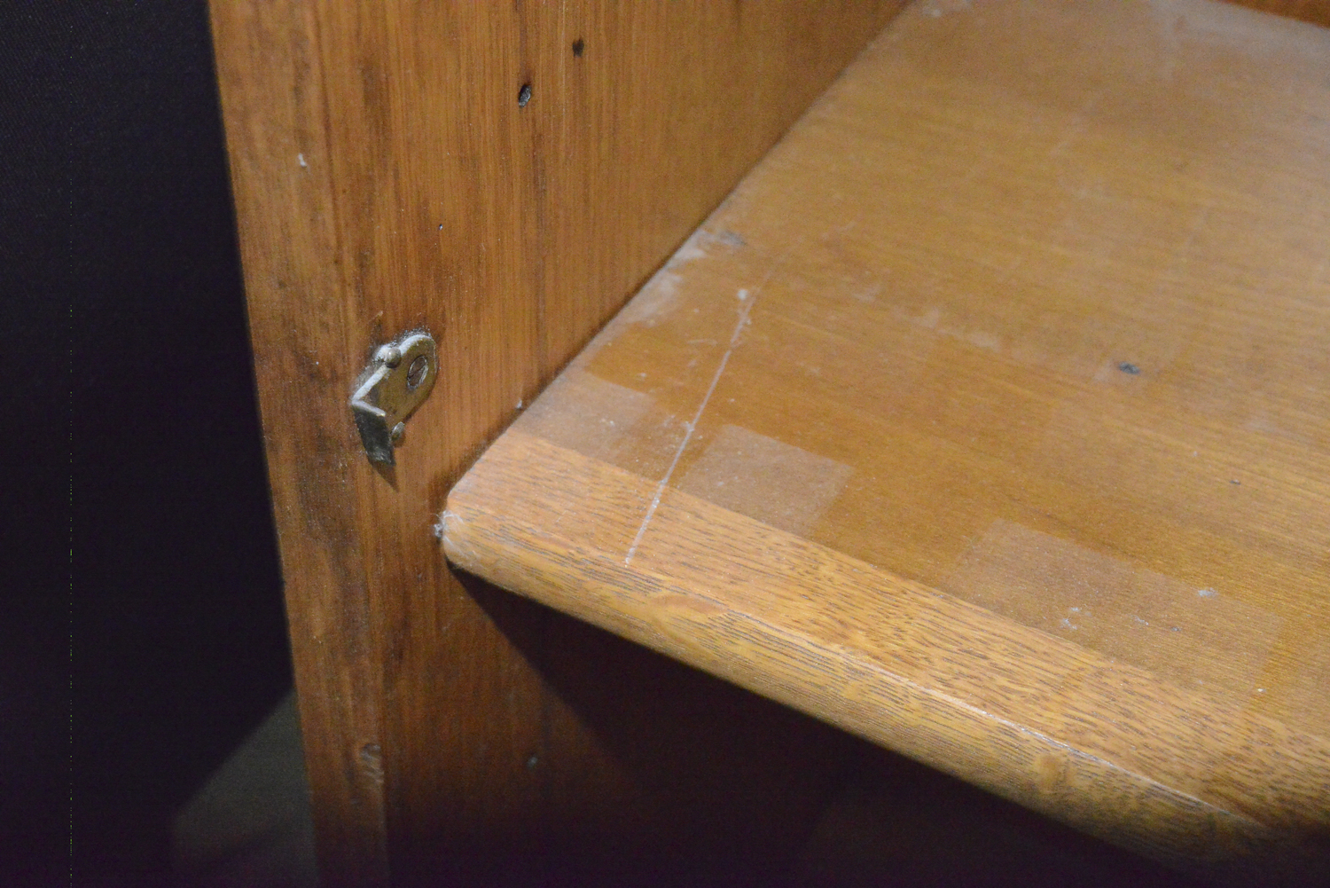 Vintage Oak Display Cabinet