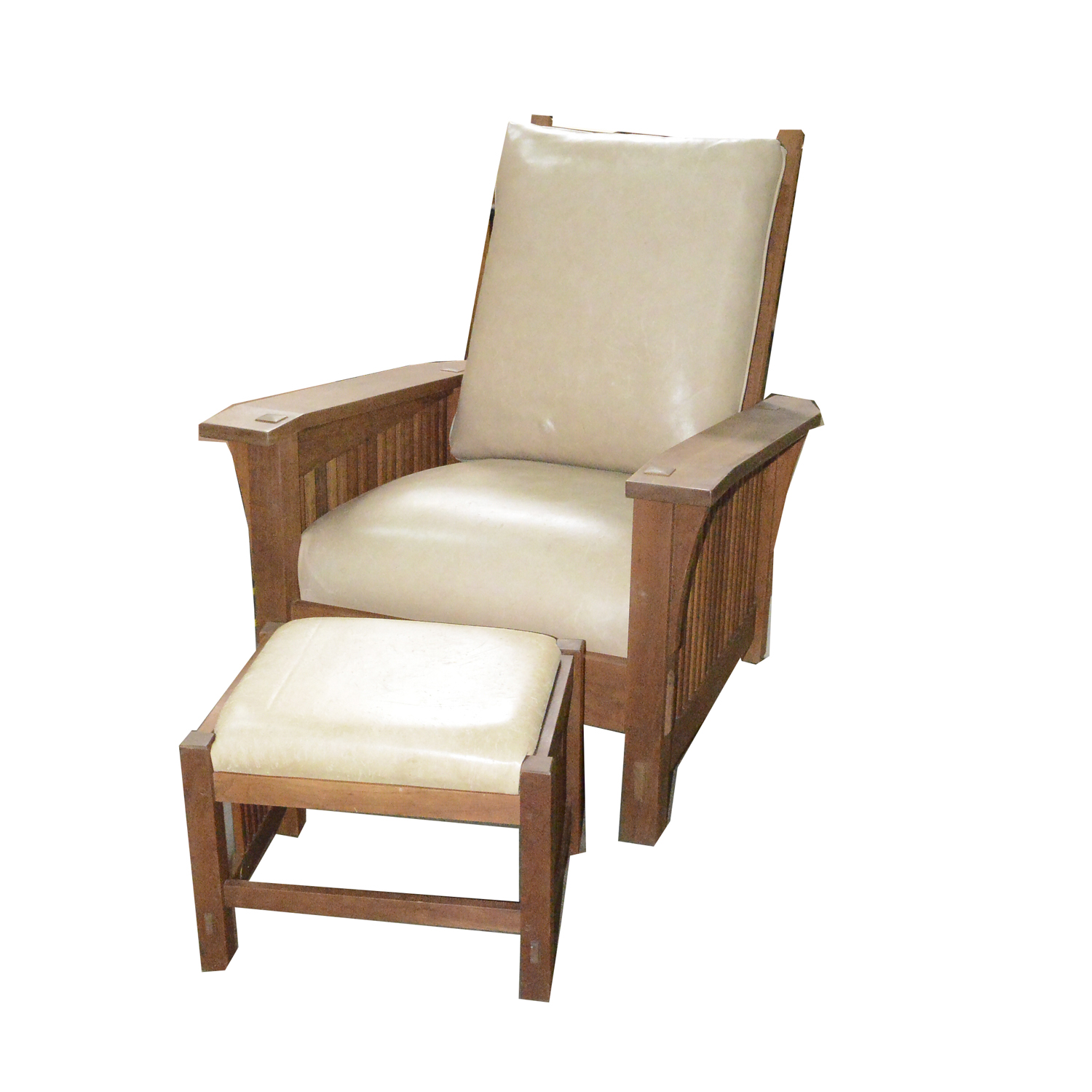 Arts and Crafts Style "Morris" Chair by L. & J.G. Stickley