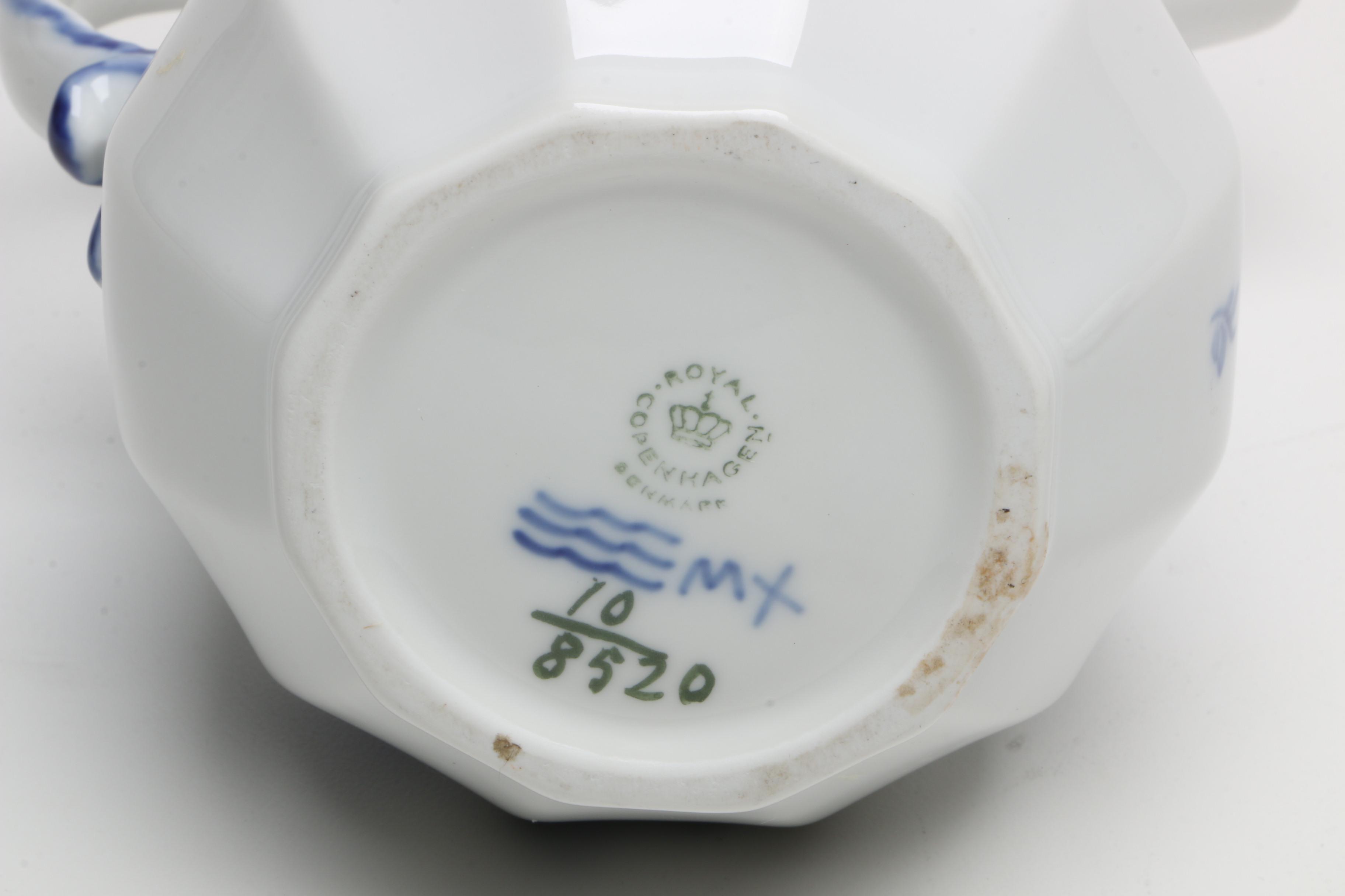 Blue and White Tableware and Decor Featuring Royal Copenhagen