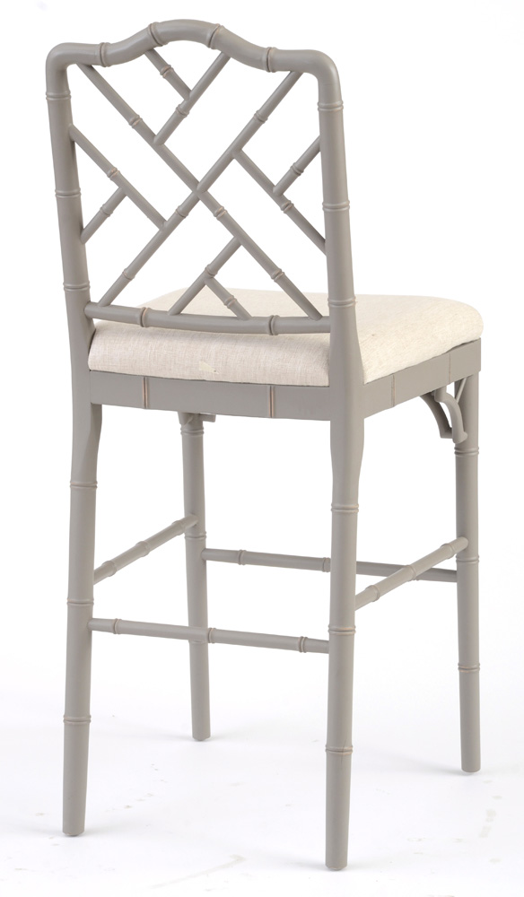 Ballard Designs Chinese Chippendale Style "Dayna" Bar Stools
