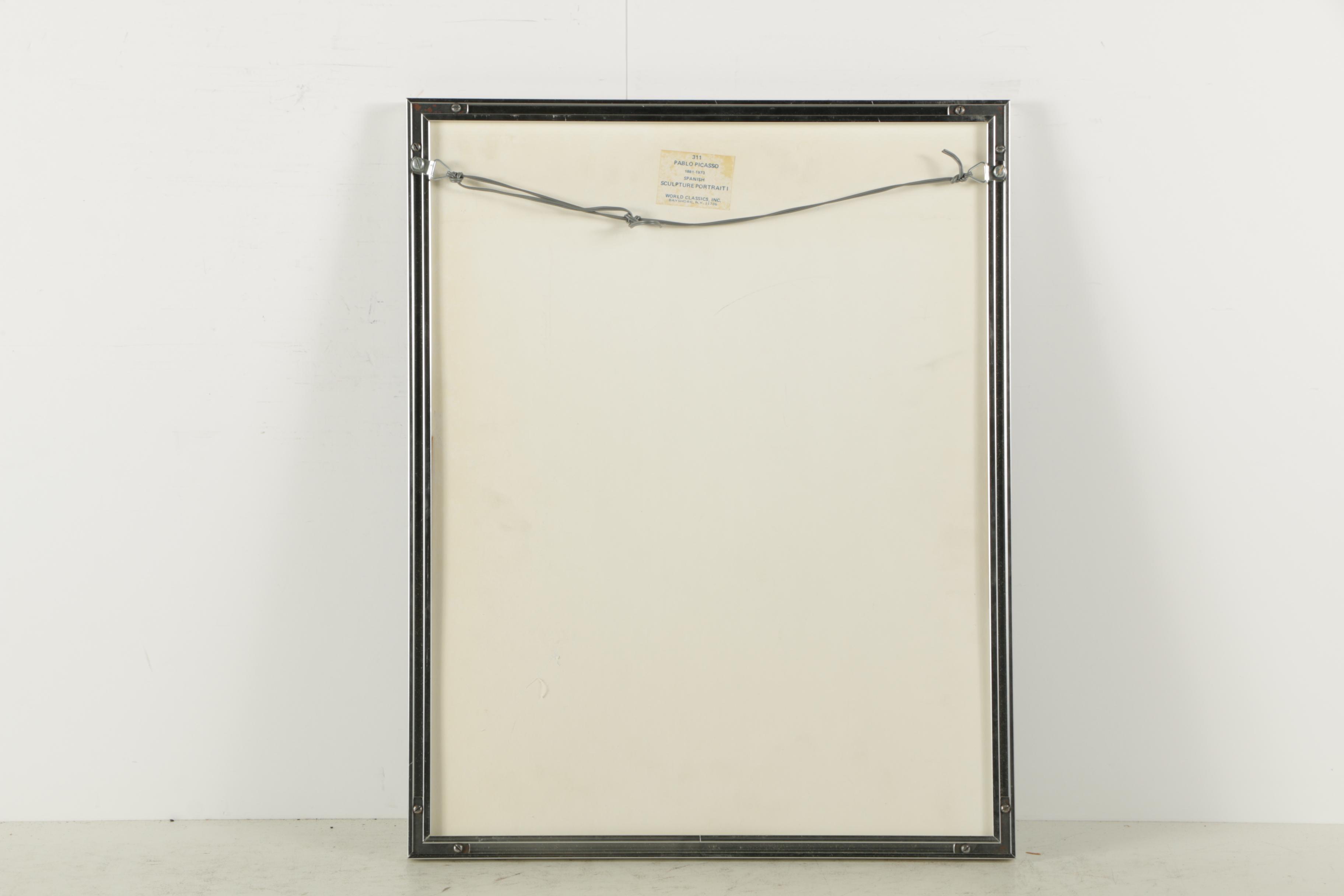 Serigraph on Paper After Pablo Picasso "Seated Woman"