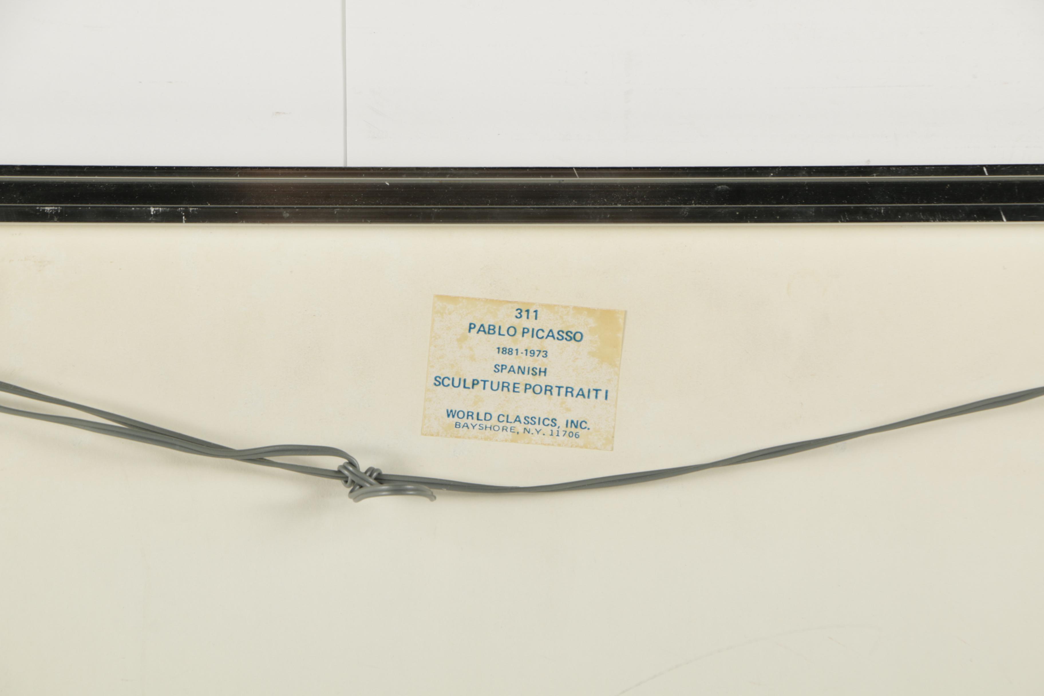 Serigraph on Paper After Pablo Picasso "Seated Woman"