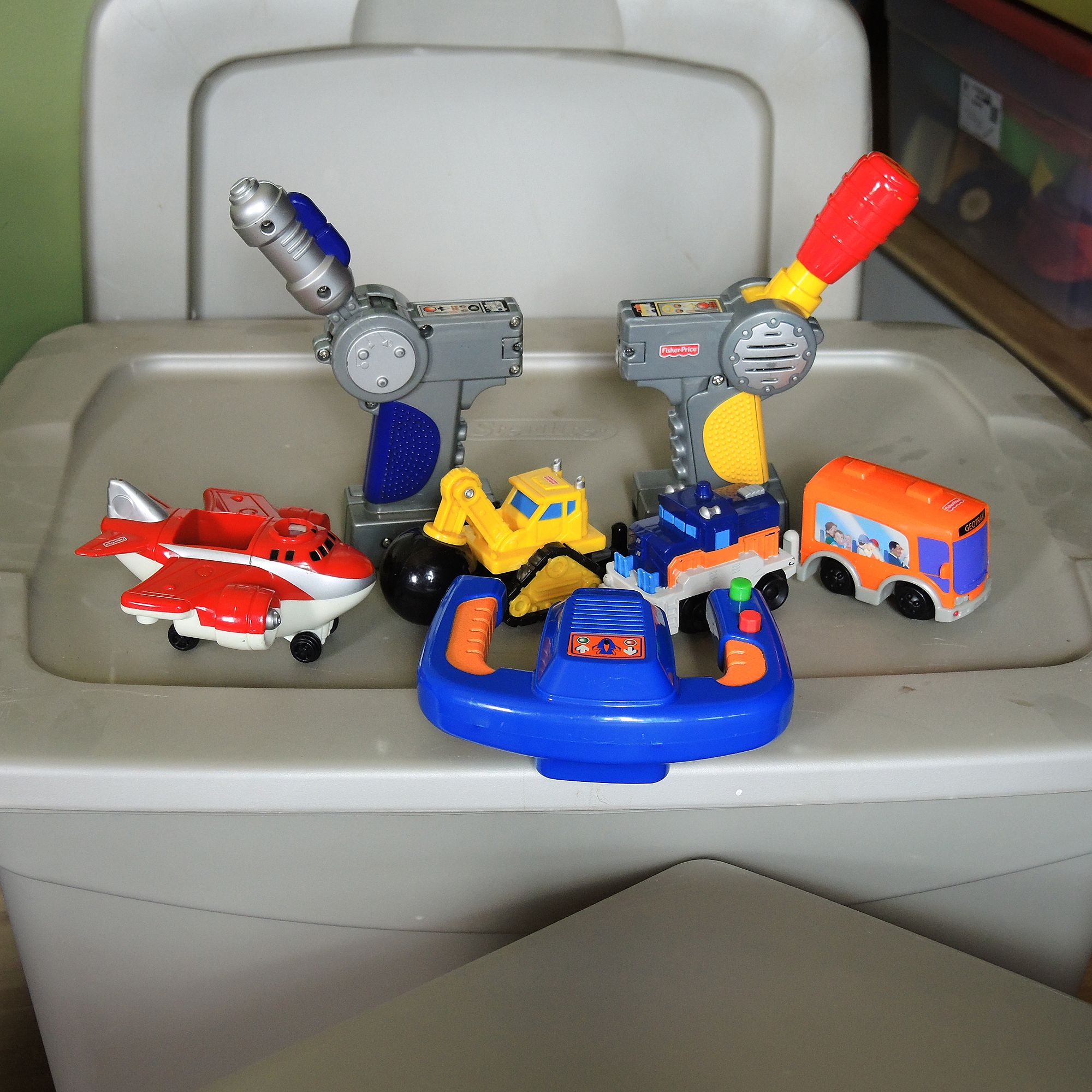 Massive Fisher-Price GeoTrax Collection