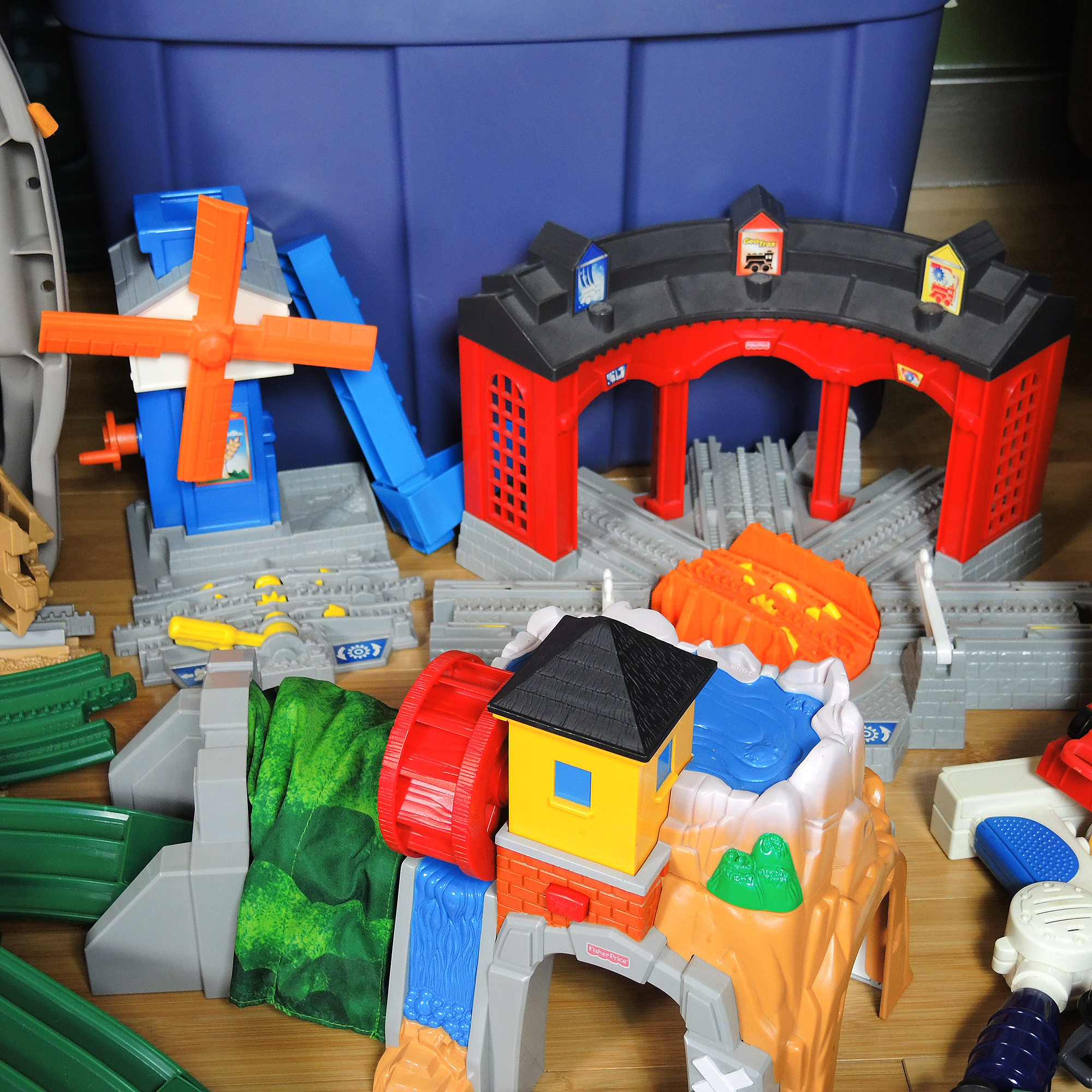 Massive Fisher-Price GeoTrax Collection