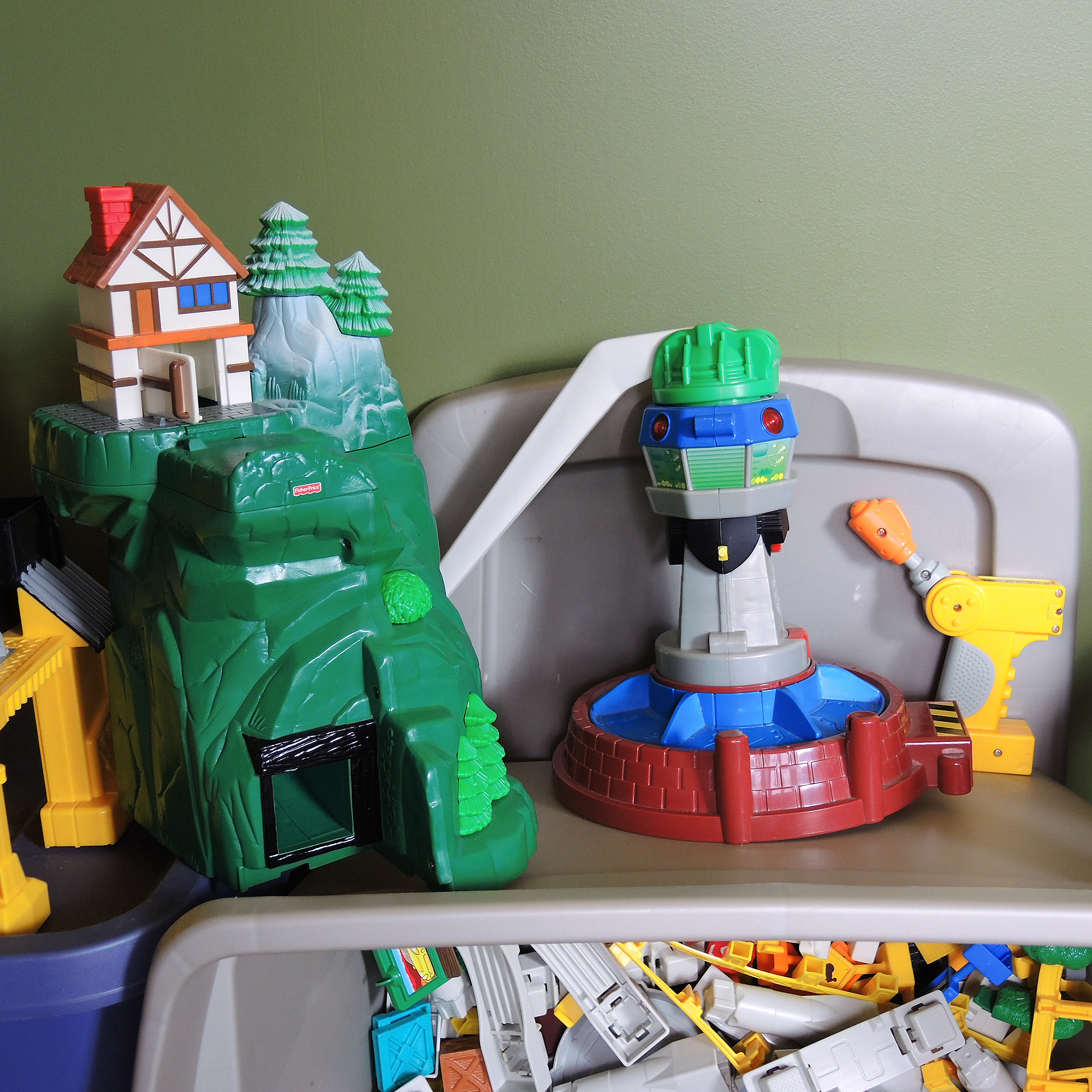 Massive Fisher-Price GeoTrax Collection