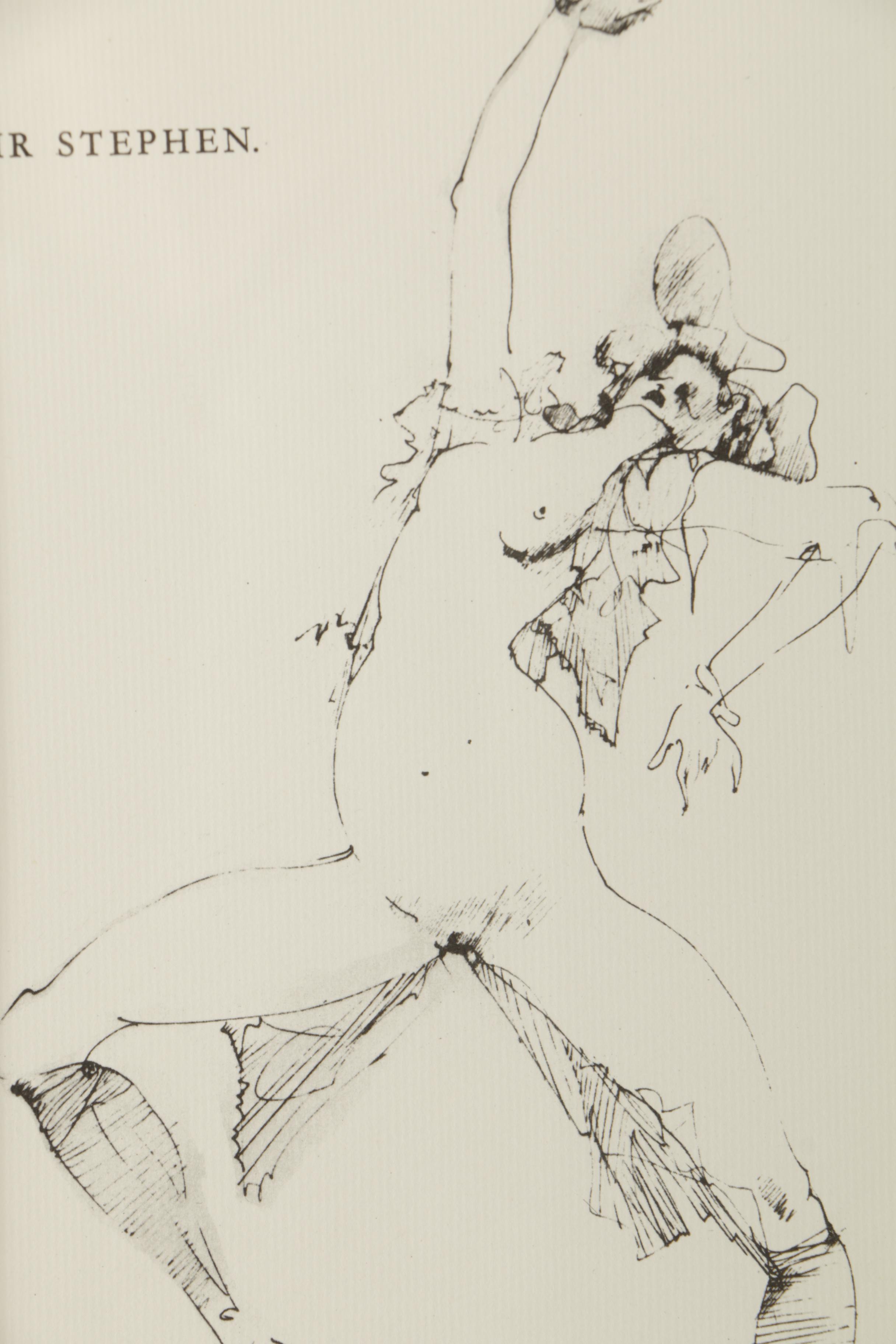 Half Tone Print After Leonor Fini's "History of O - Image 9"