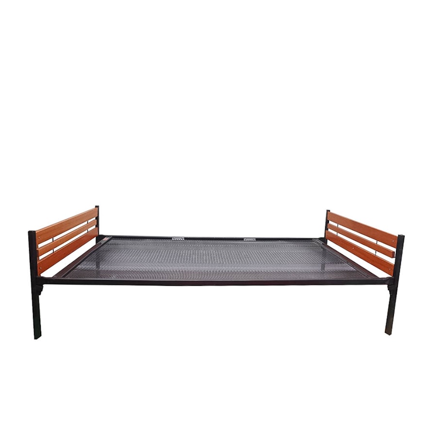 Dutch Modern European Twin Size Bed Frame by DICO