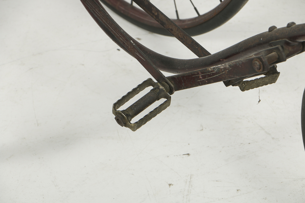 Rare Circa 1890 Three Wheel Velocipide Tricycle