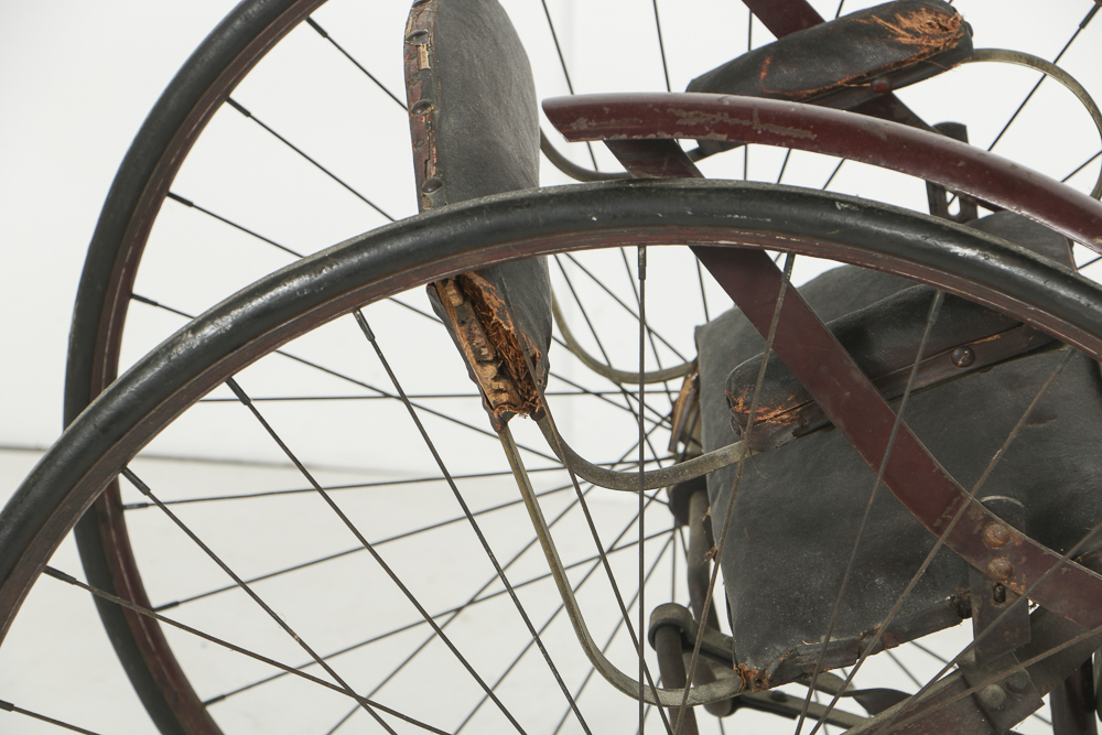 Rare Circa 1890 Three Wheel Velocipide Tricycle