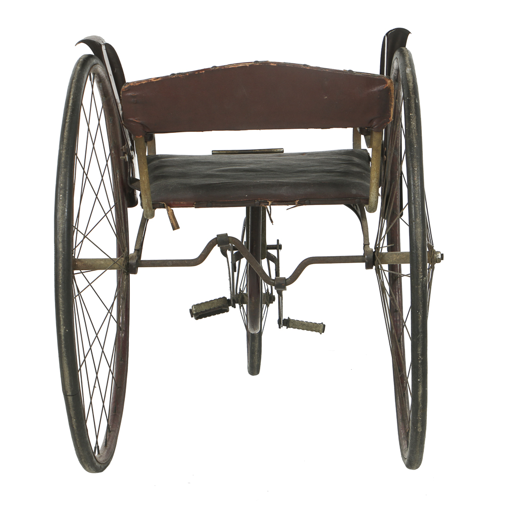 Rare Circa 1890 Three Wheel Velocipide Tricycle