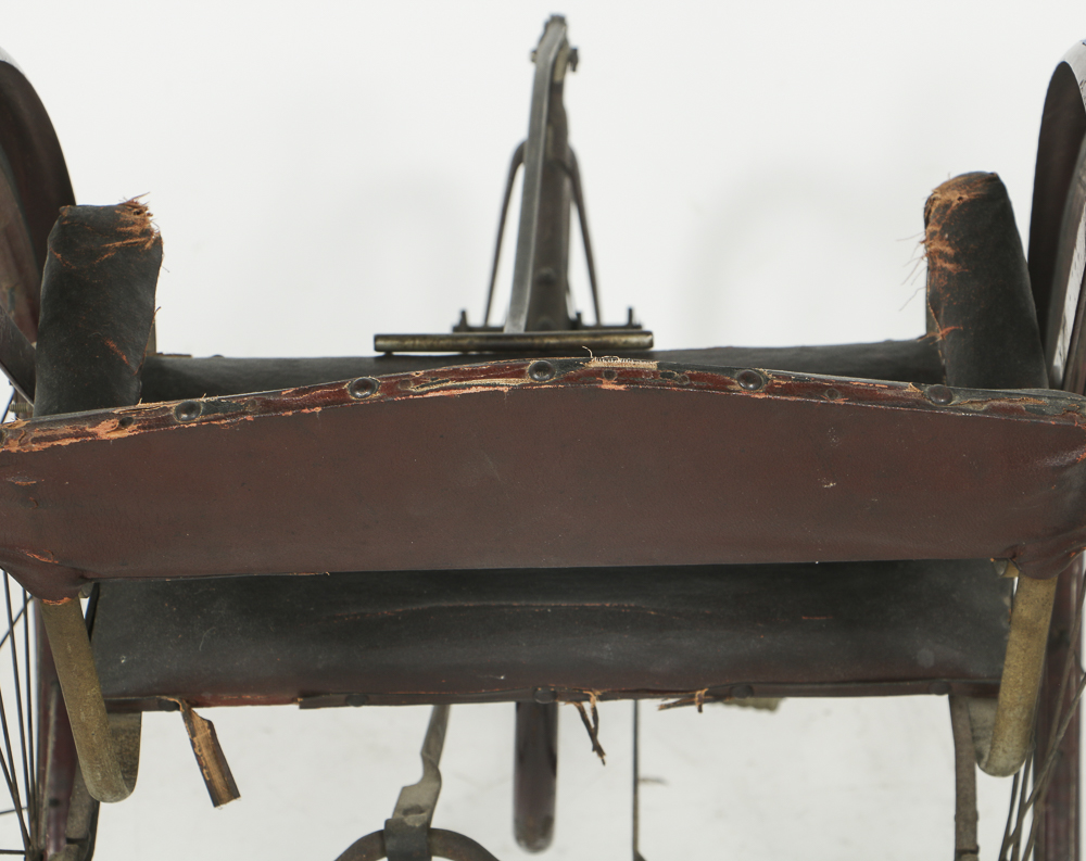 Rare Circa 1890 Three Wheel Velocipide Tricycle