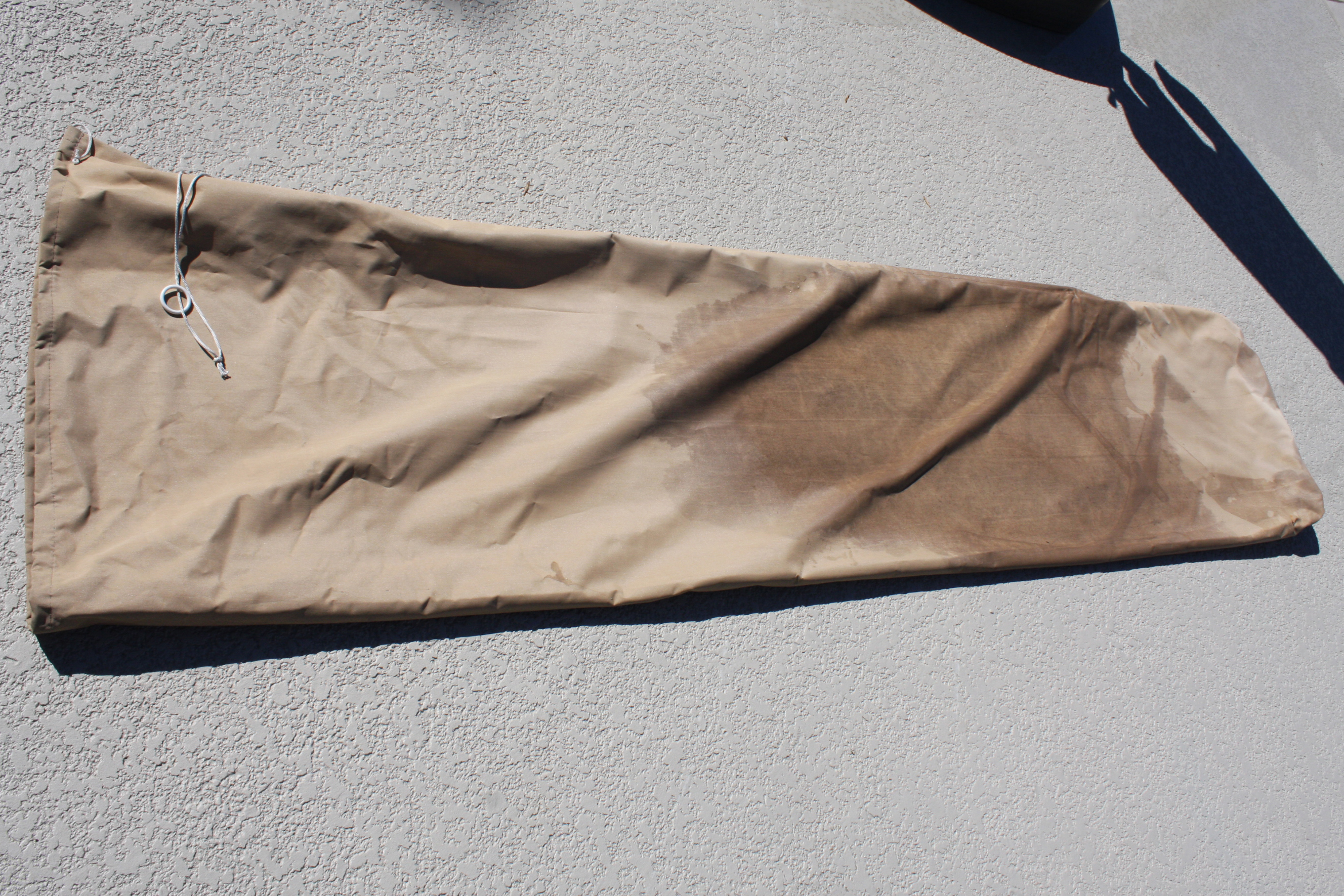 Sunbrella Outdoor Umbrella with Base and Cover