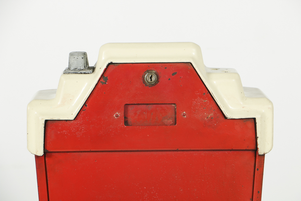 Vintage Coin-Operated Floor Scale by Watling Scale Co. of Chicago