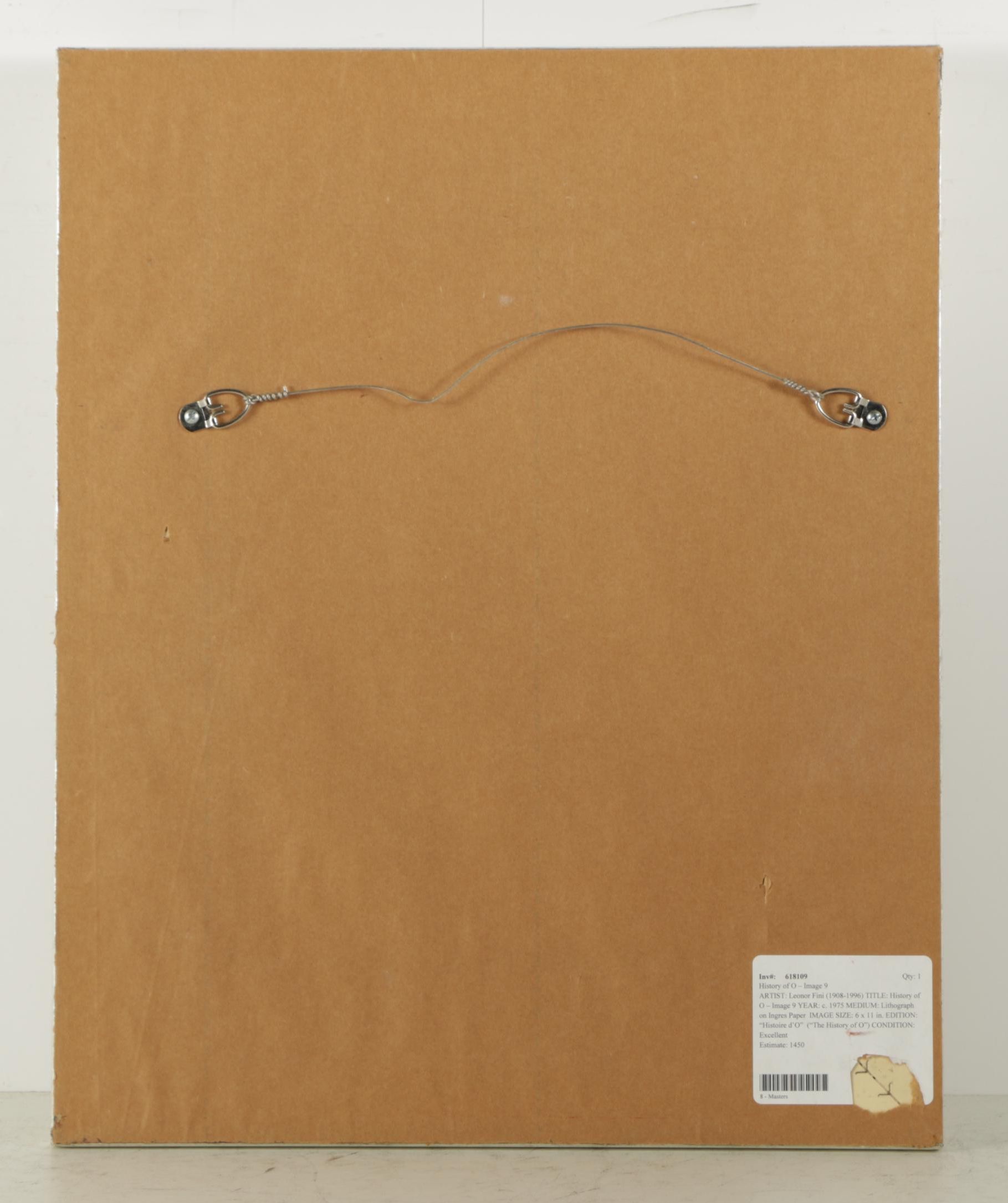 Half Tone Print After Leonor Fini's "History of O - Image 9"