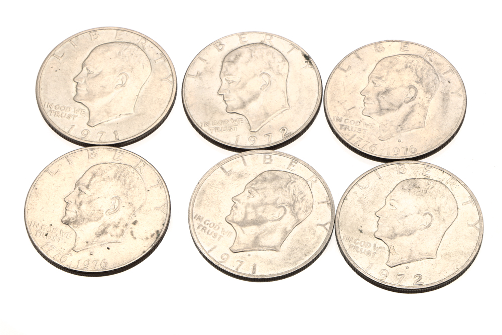 Group of Modern U.S. Dollar Coins